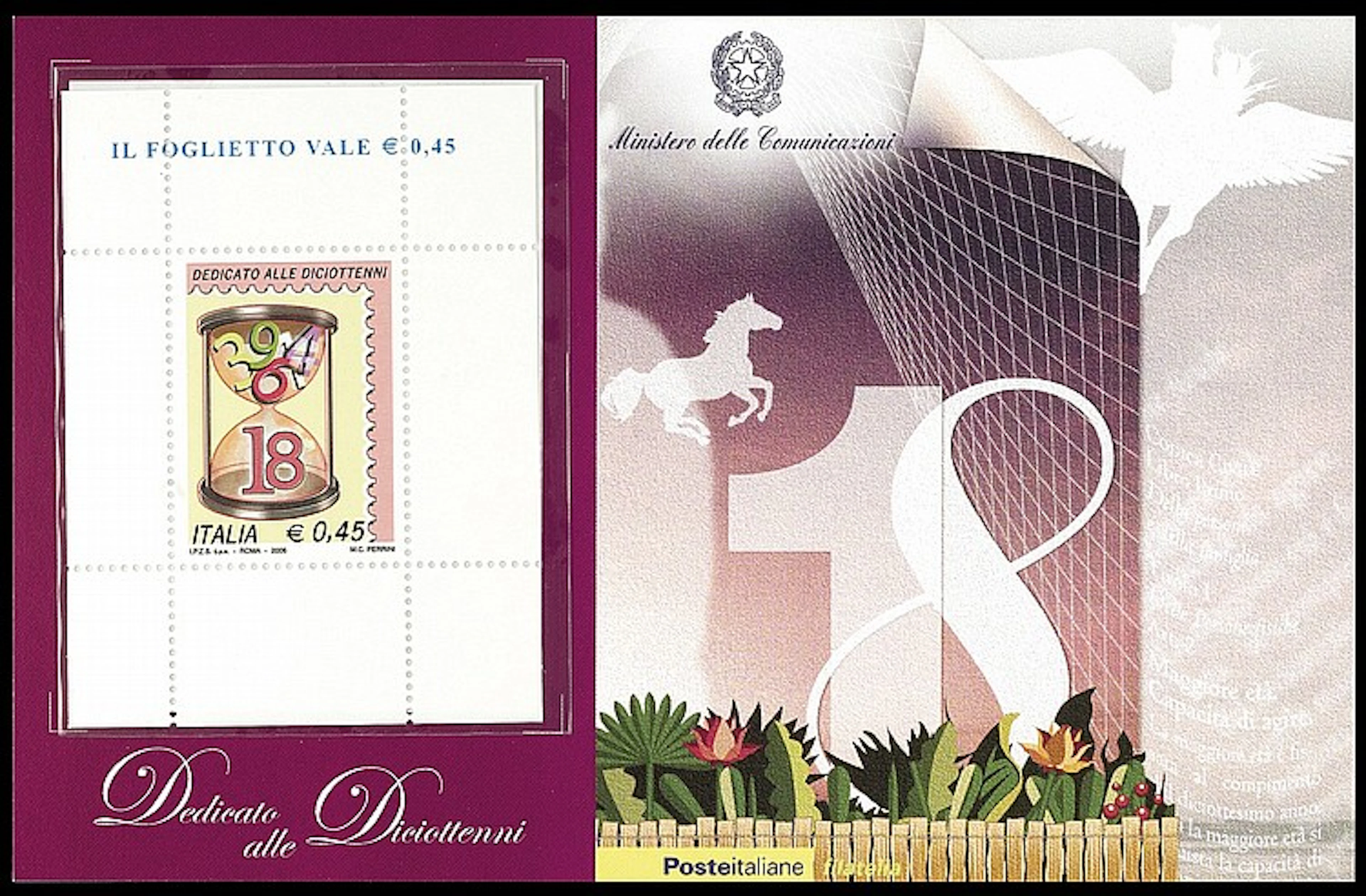 Italy Italian Republic Souvenir / miniature sheetlets