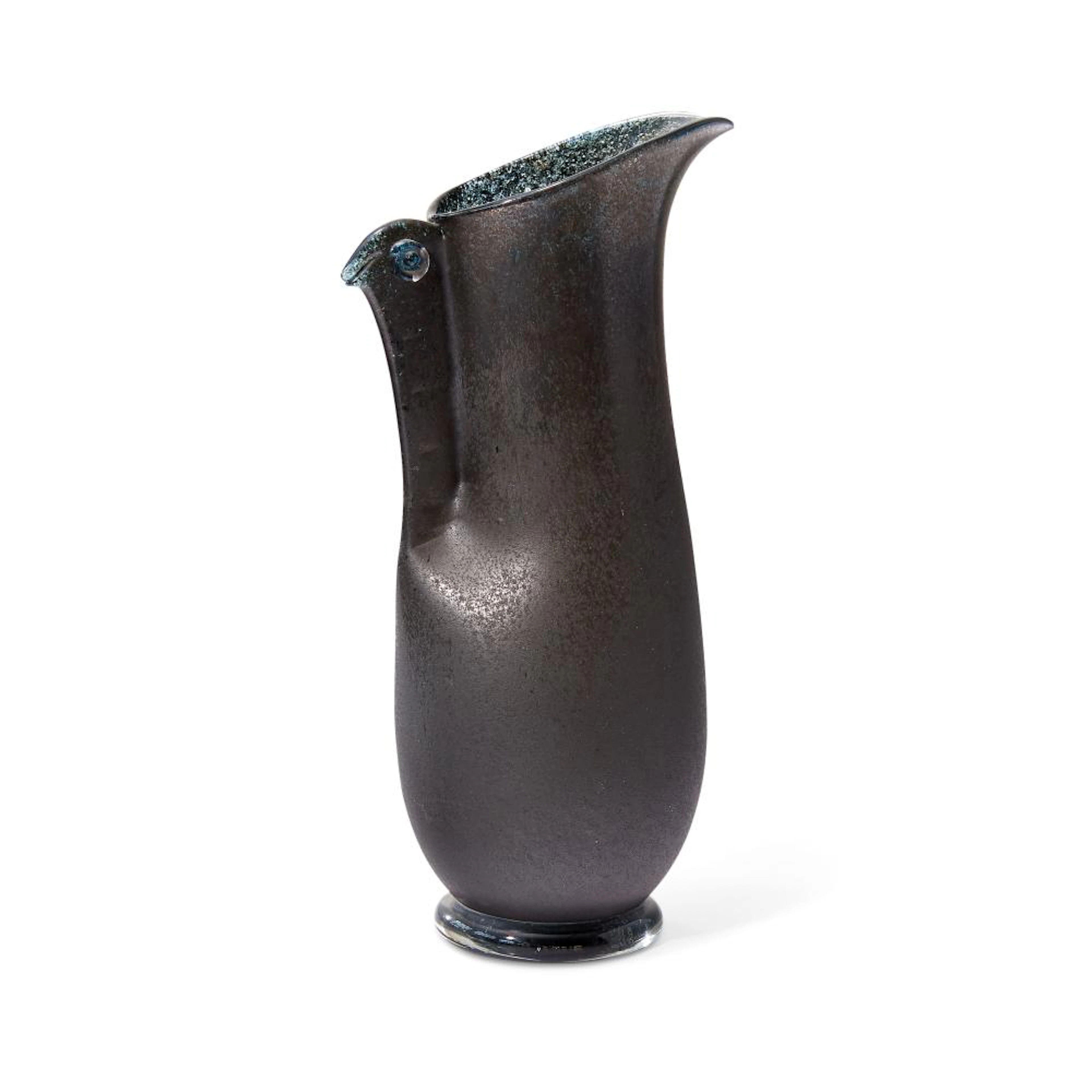 ERCOLE BAROVIER 1889-1974 VASO 'BARBARICO' PER BAROVIER & TOSO 1951