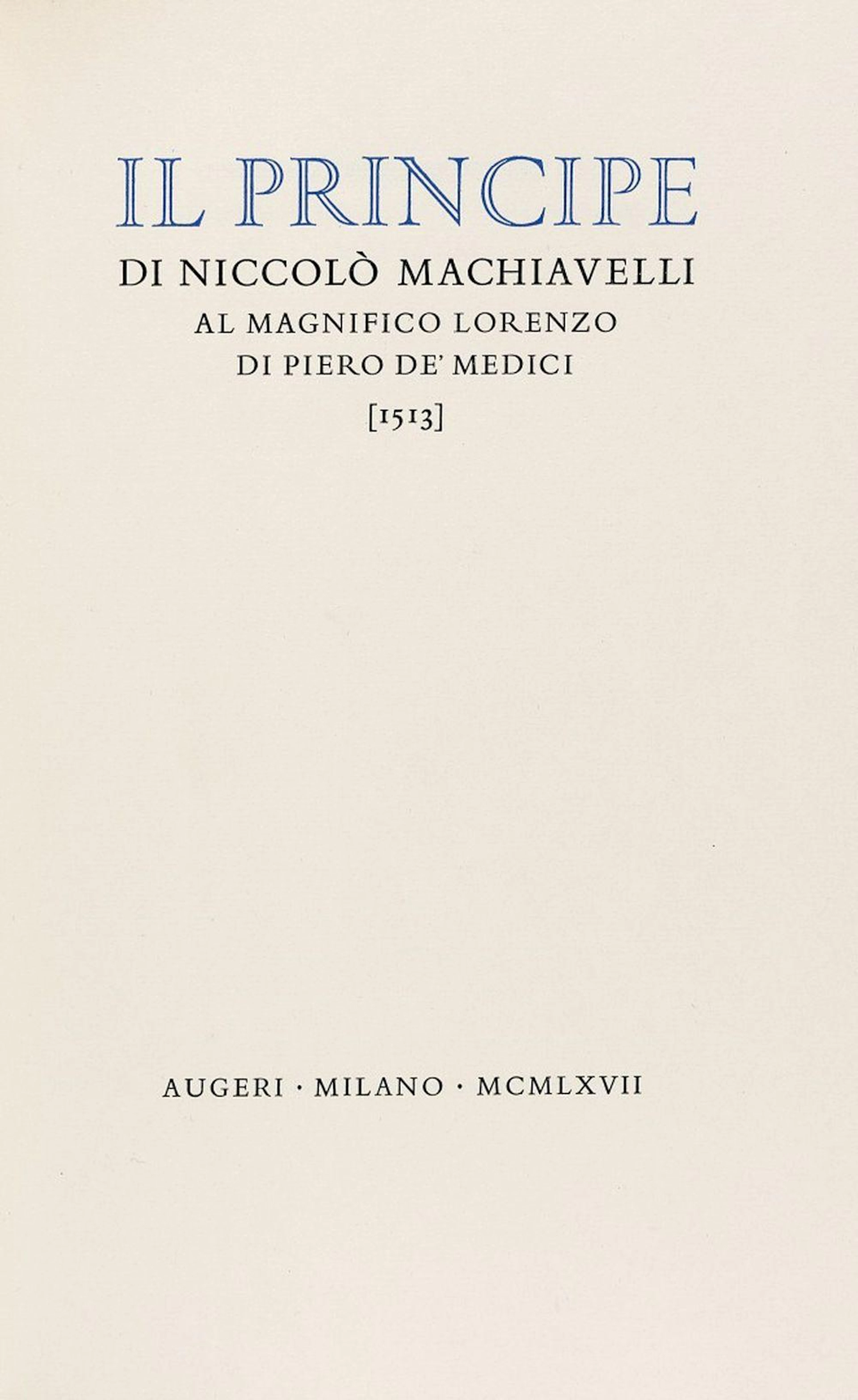 Machiavelli