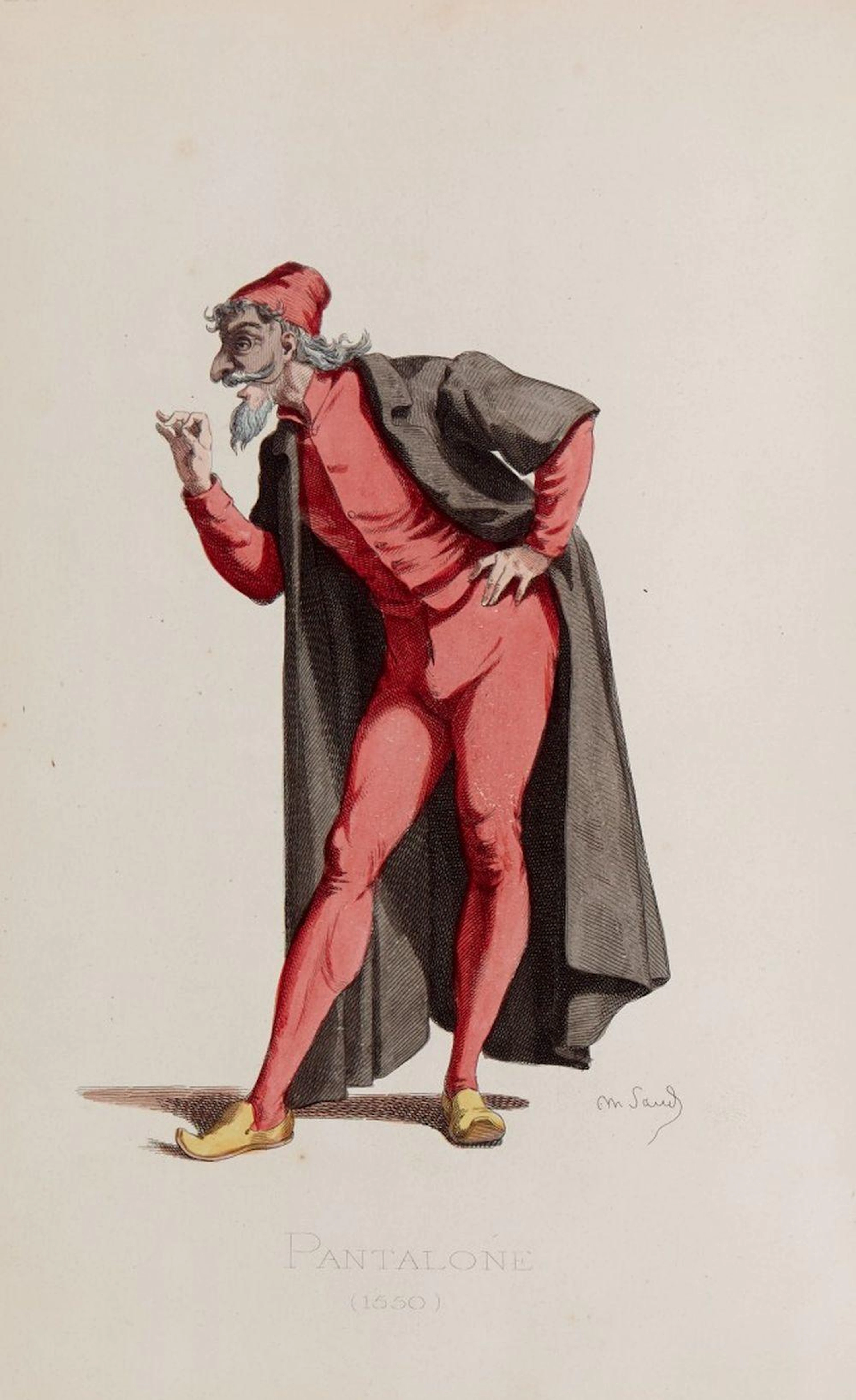 Sand, Maurice Masques et bouffons.