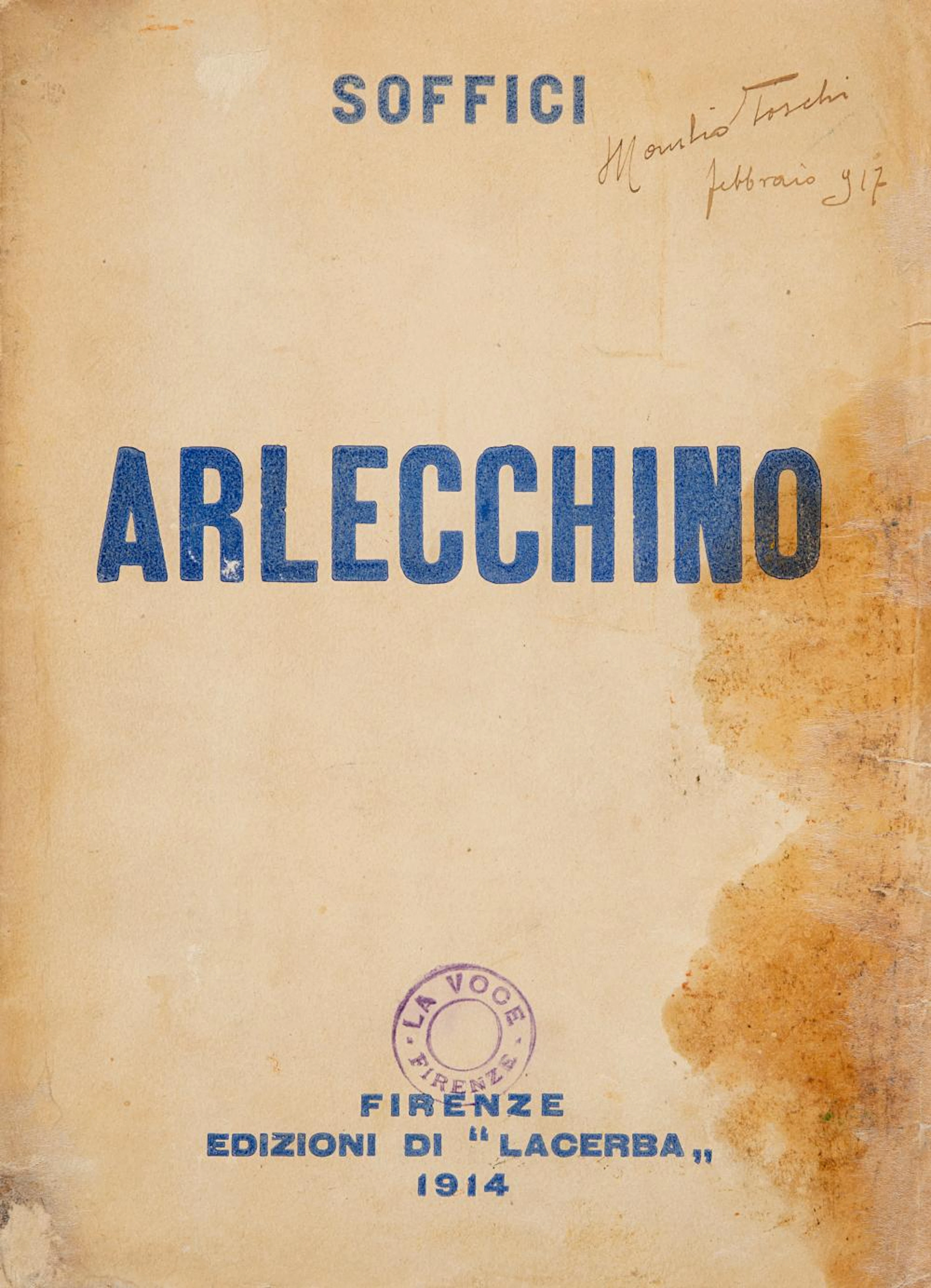 Soffici, Ardengo Arlecchino.