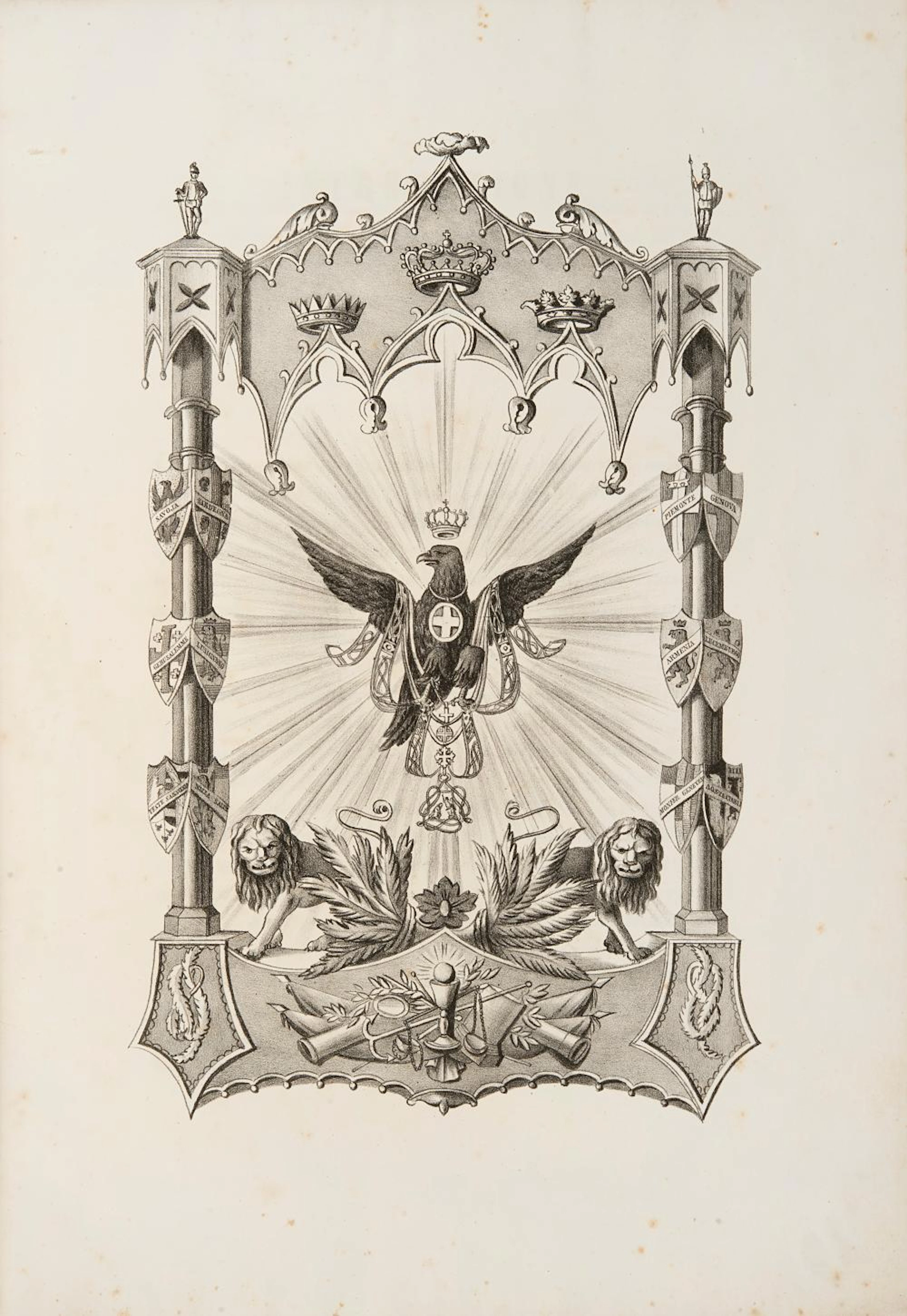 A-Valle, Carlo Illustrazioni storiche ed artistiche sulla R. Casa di Savoia.