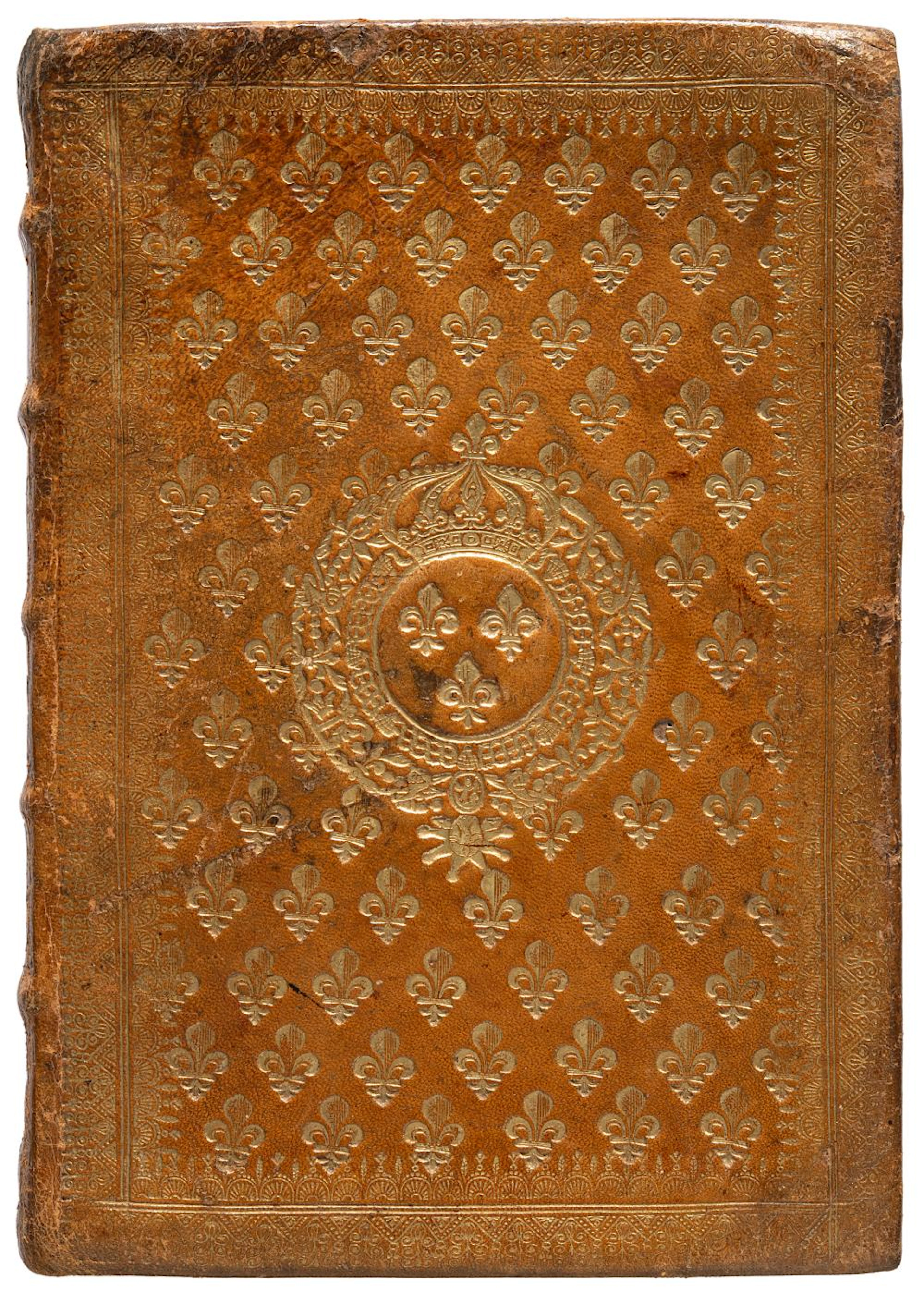 Legatura francese del secolo XVII (235 x 157 mm) i