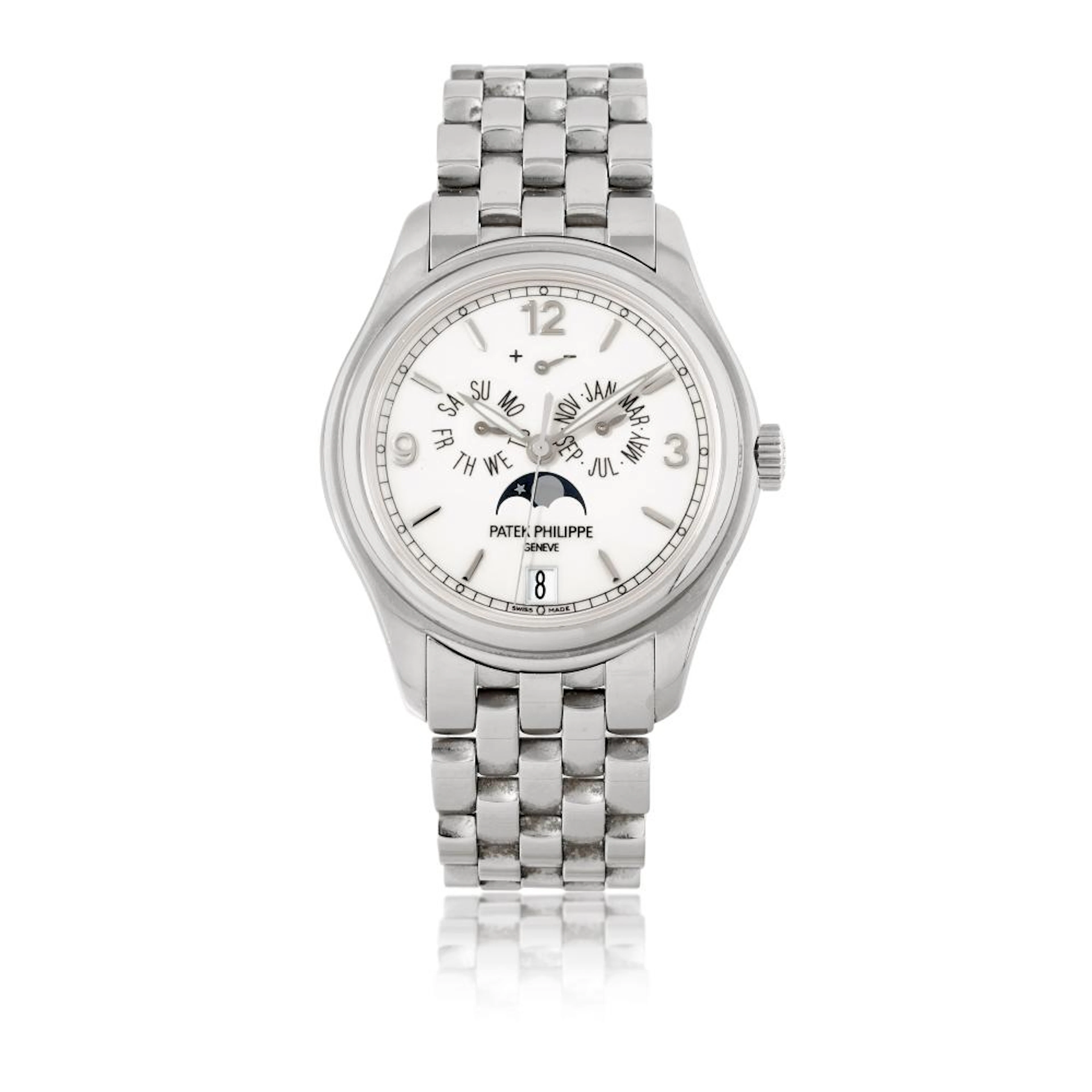 PATEK PHILIPPE IN WHITE GOLD ANNUAL CALENDAR REF