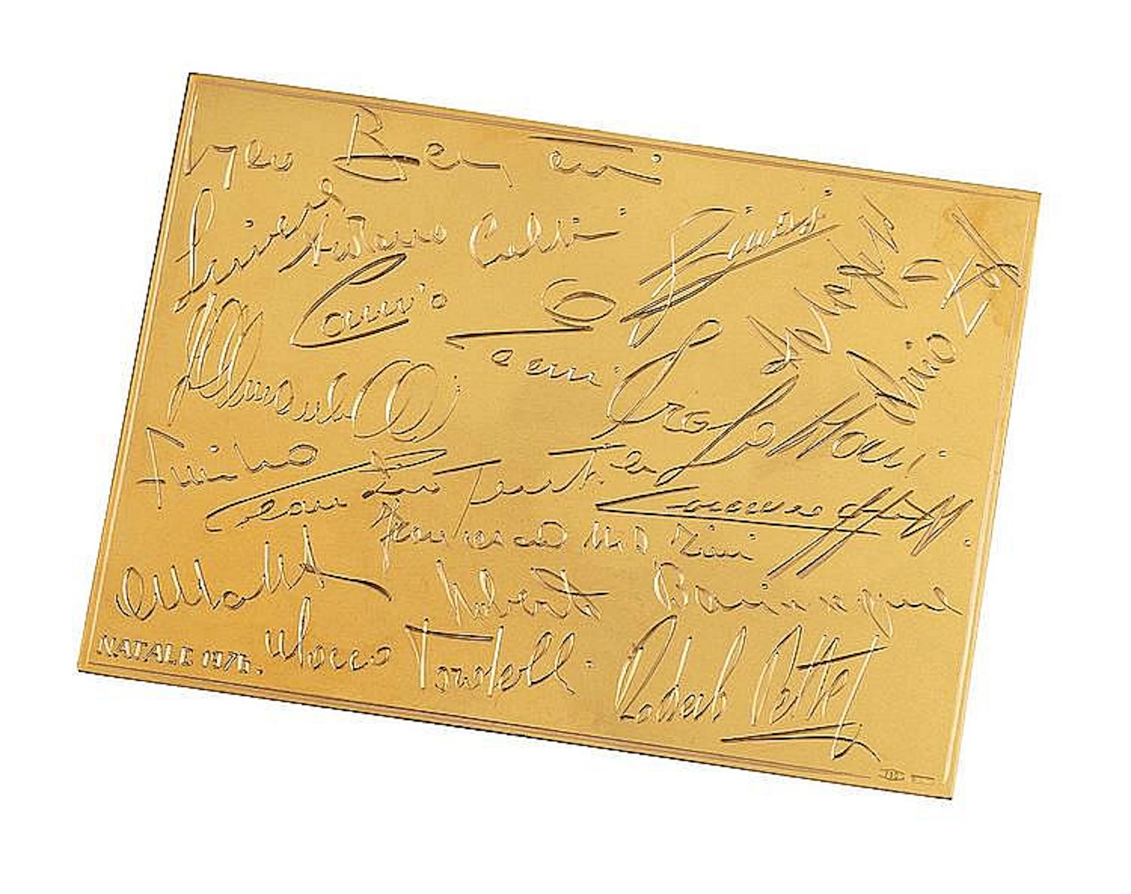 TARGA RICORDO DELLA JUVENTUS JUVENTUS COMMEMORATIVE PLAQUE