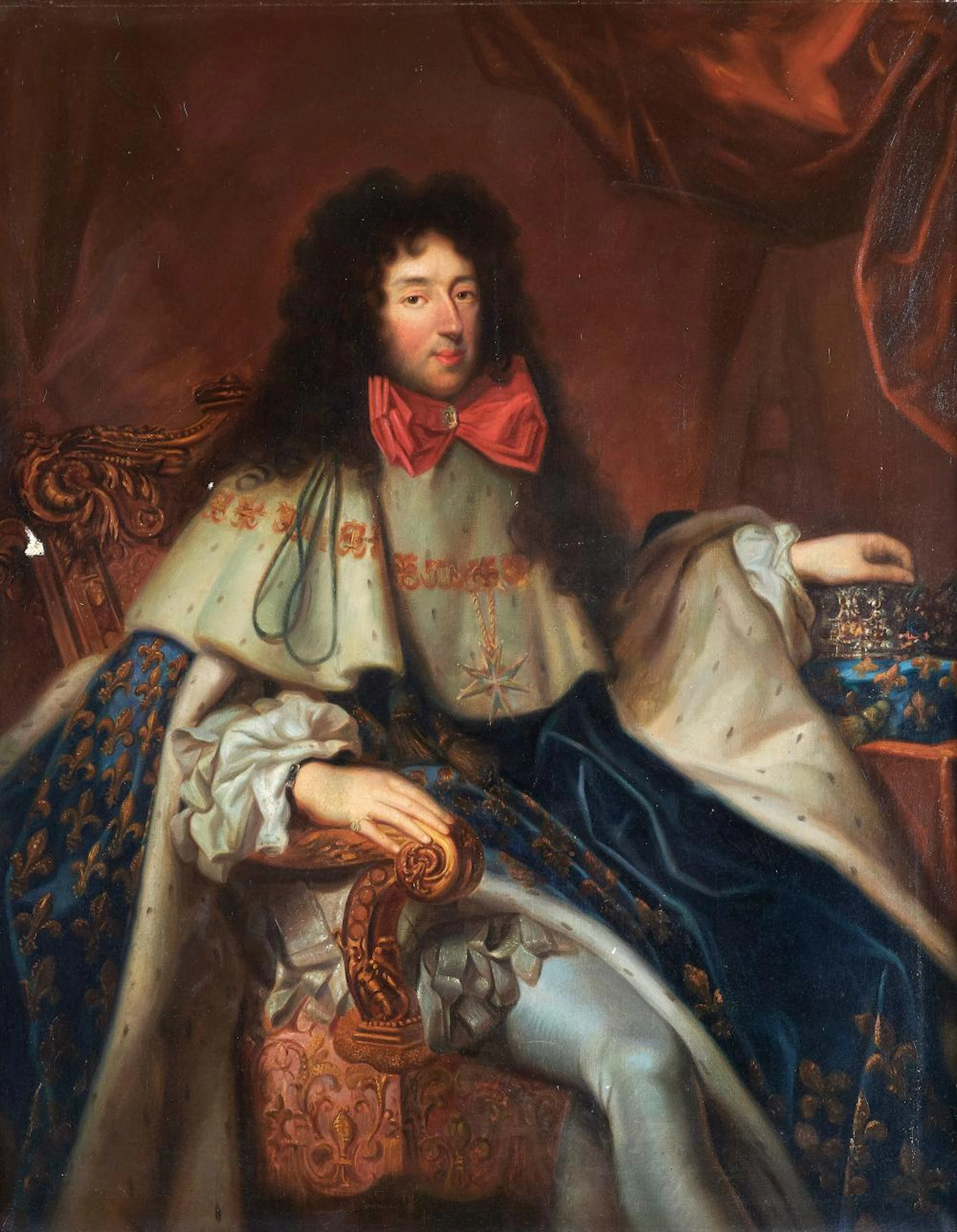 DA PIERRE MIGNARD RITRATTO DI LUIGI XIV - PORTRAIT OF LOUIS XIV