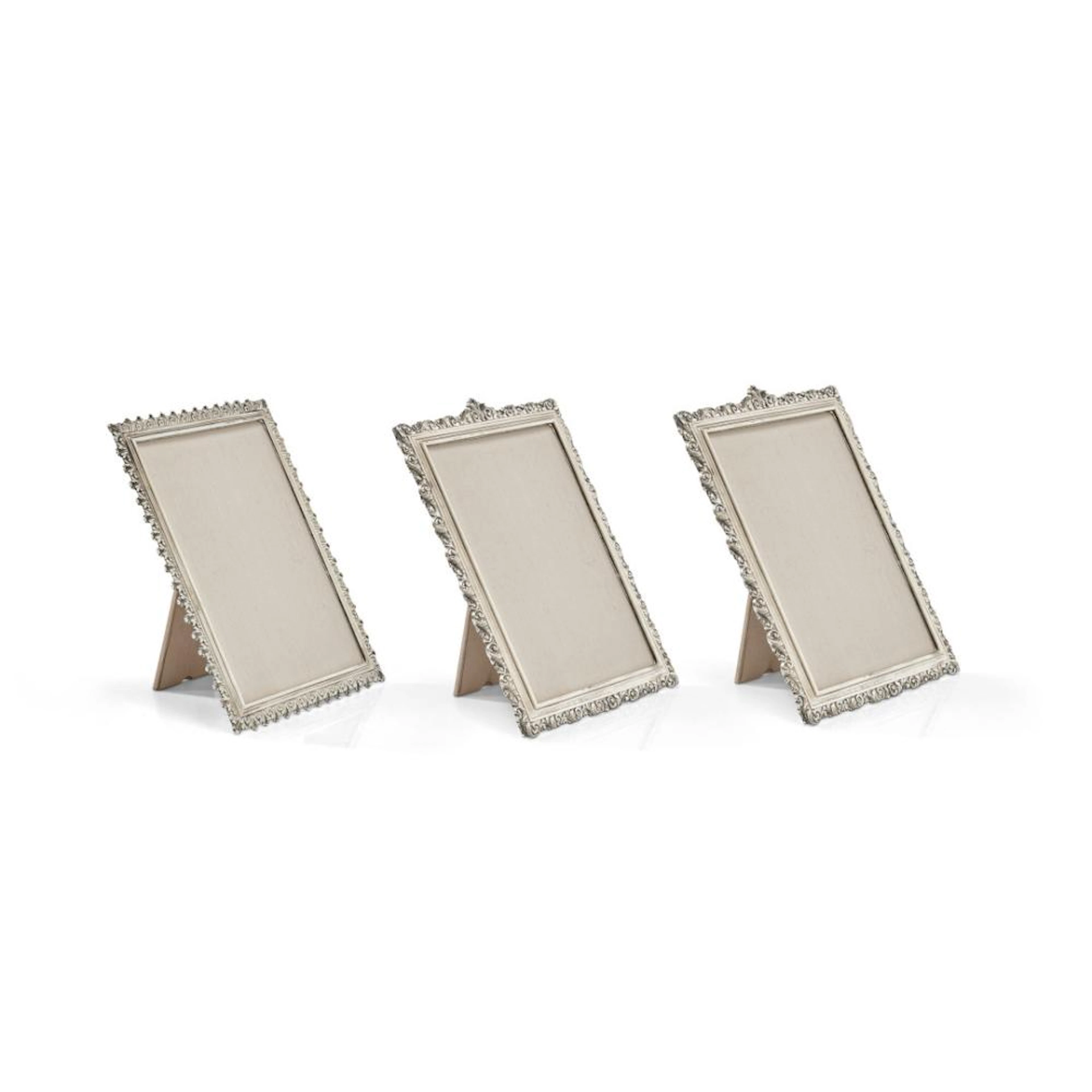 TRE CORNICI IN ARGENTO Mario Buccellati