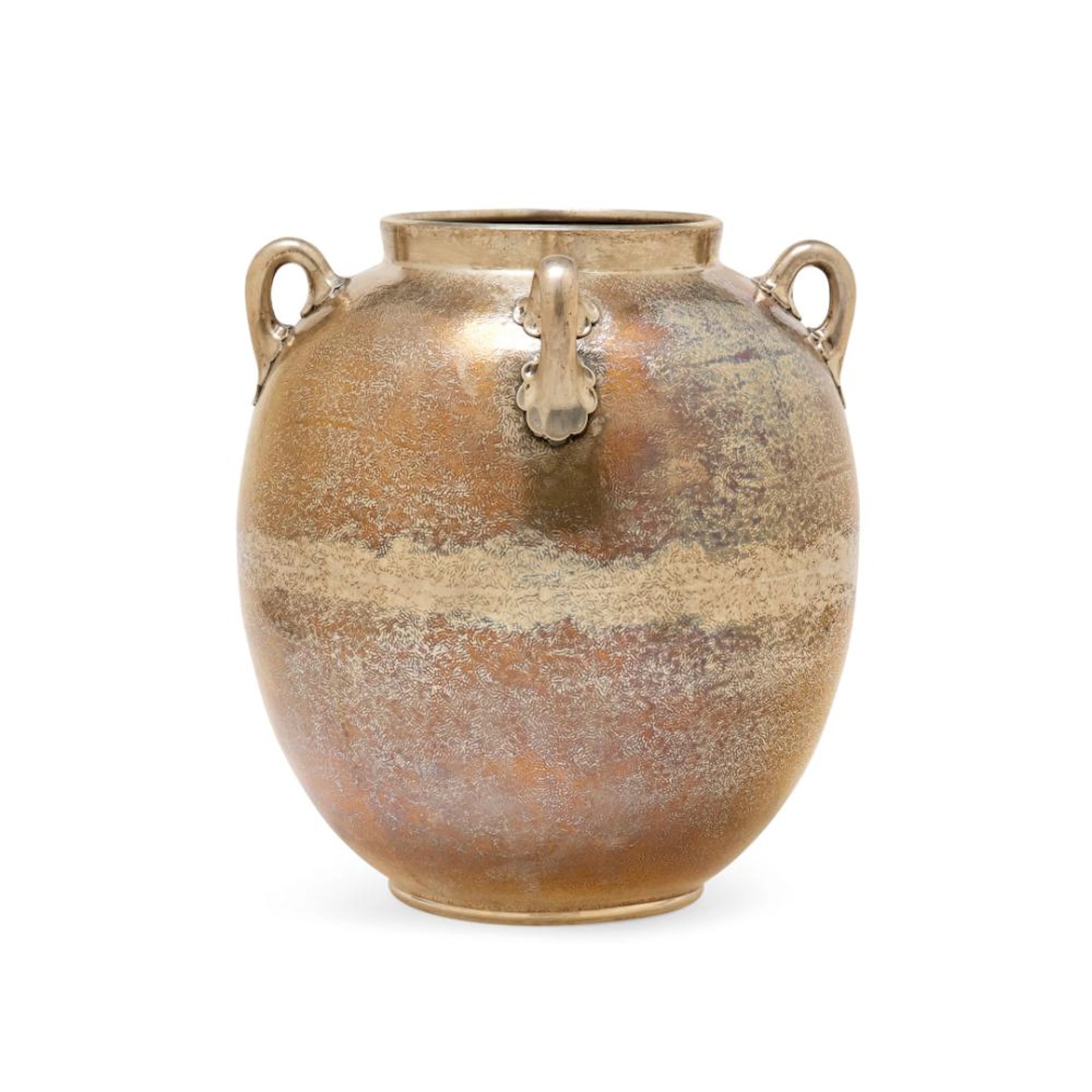 GRANDE VASO IN ARGENTO Luigi Gennazzi
