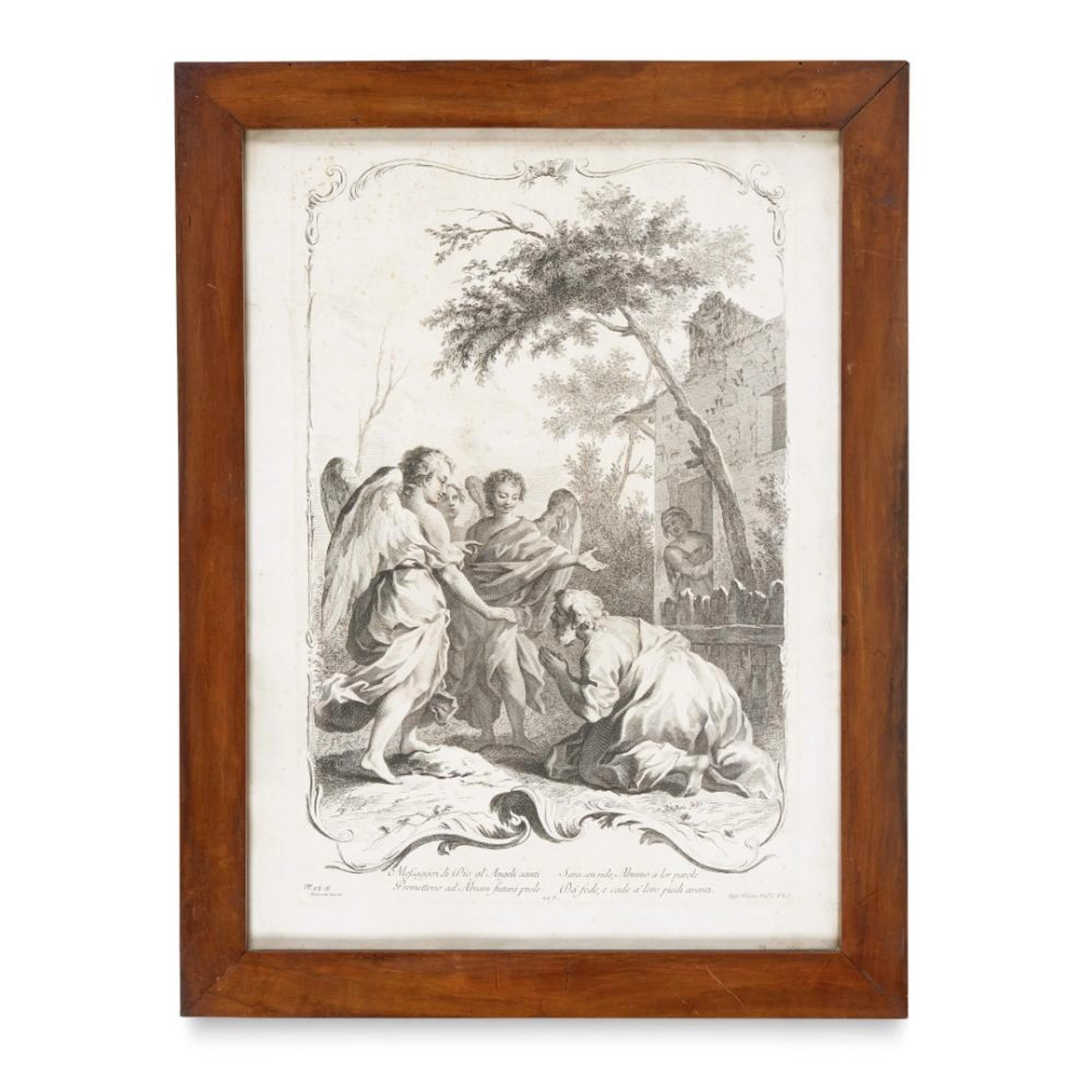 JACOPO AMIGONI 1682-1752 Due stampe - Two prints