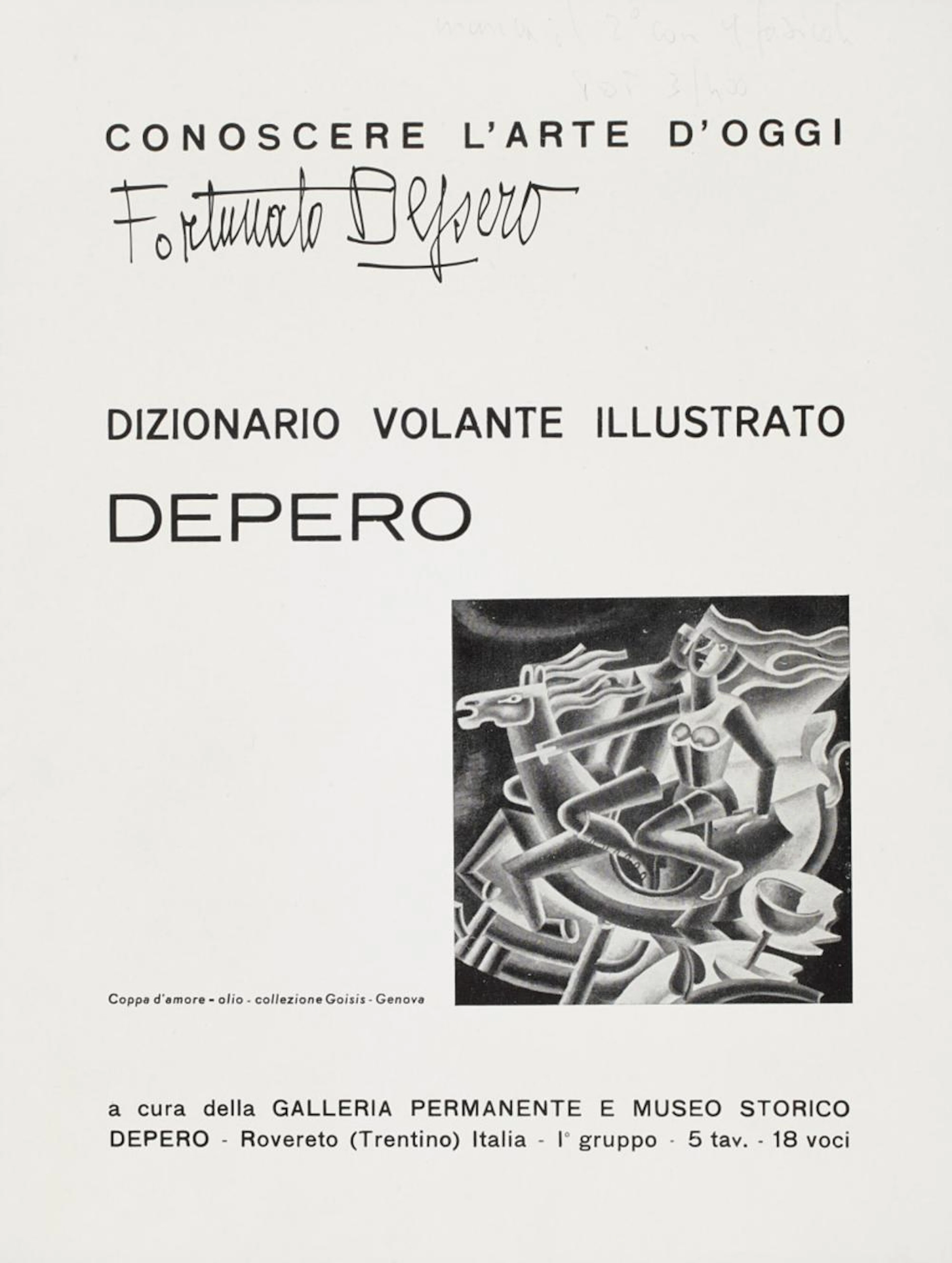 Depero, Fortunato 94a mostra Depero.