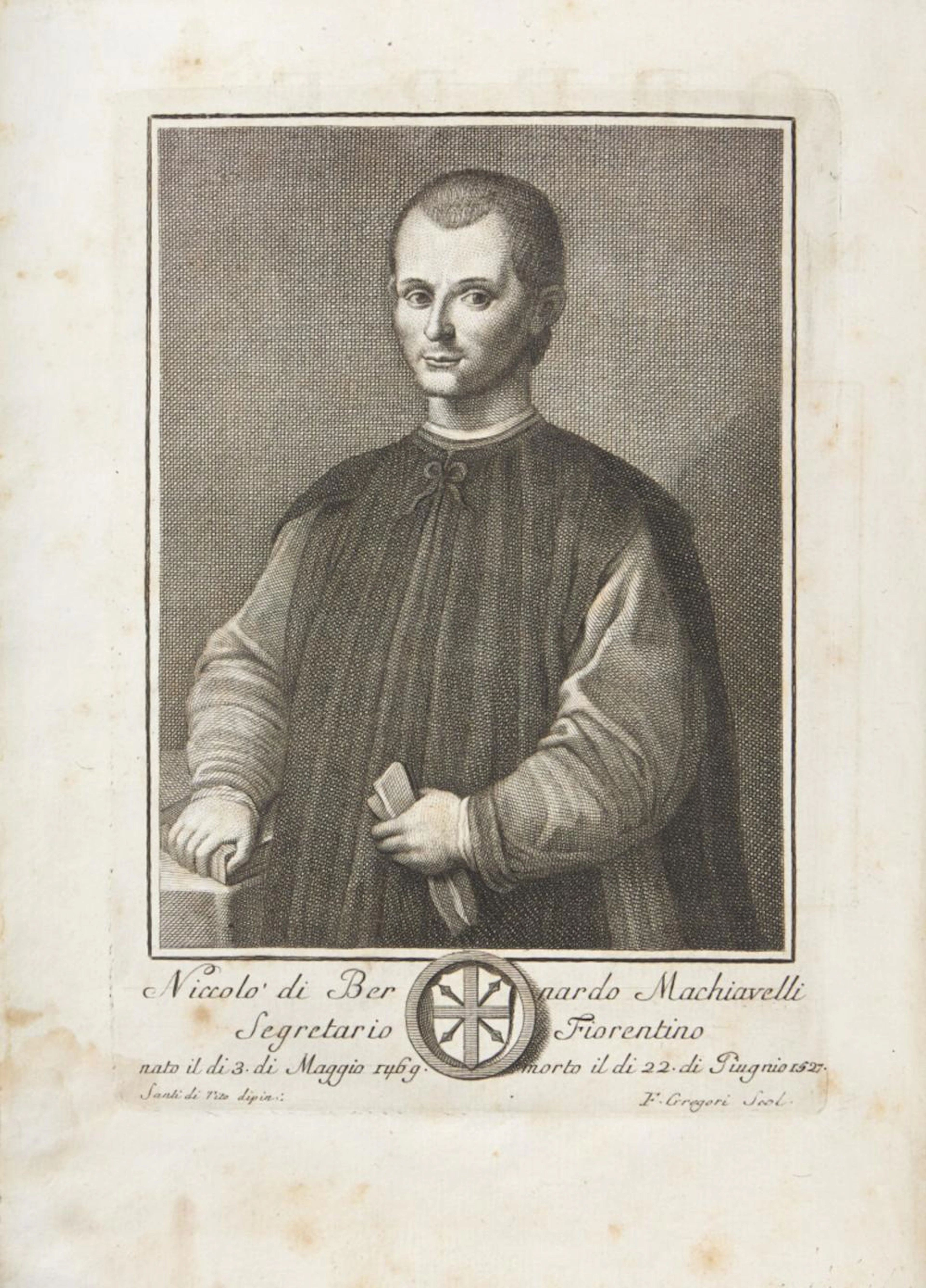 Machiavelli, Niccolò Opere.