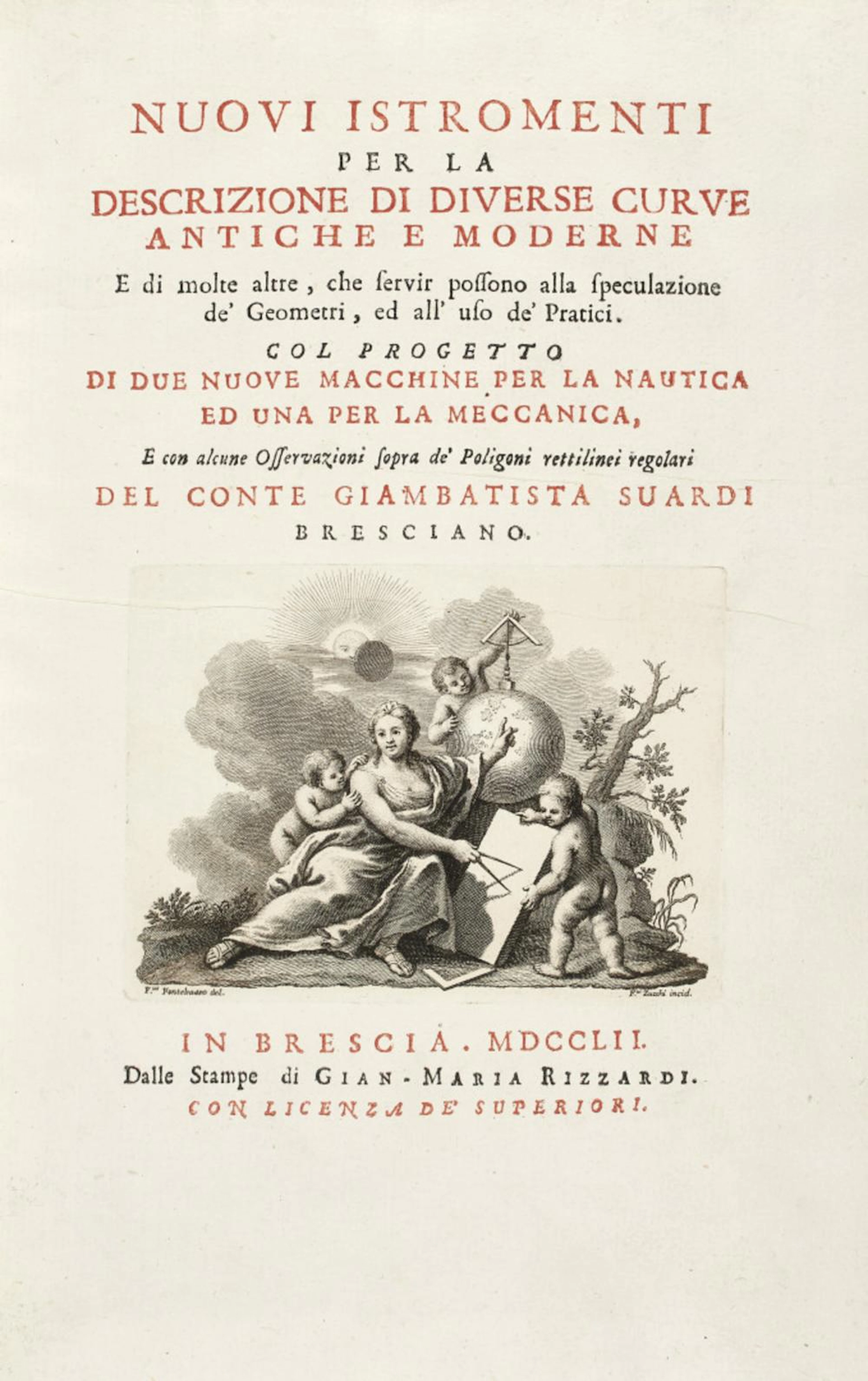 Suardi, Giambattista Nuovi istromenti per la descrizione...