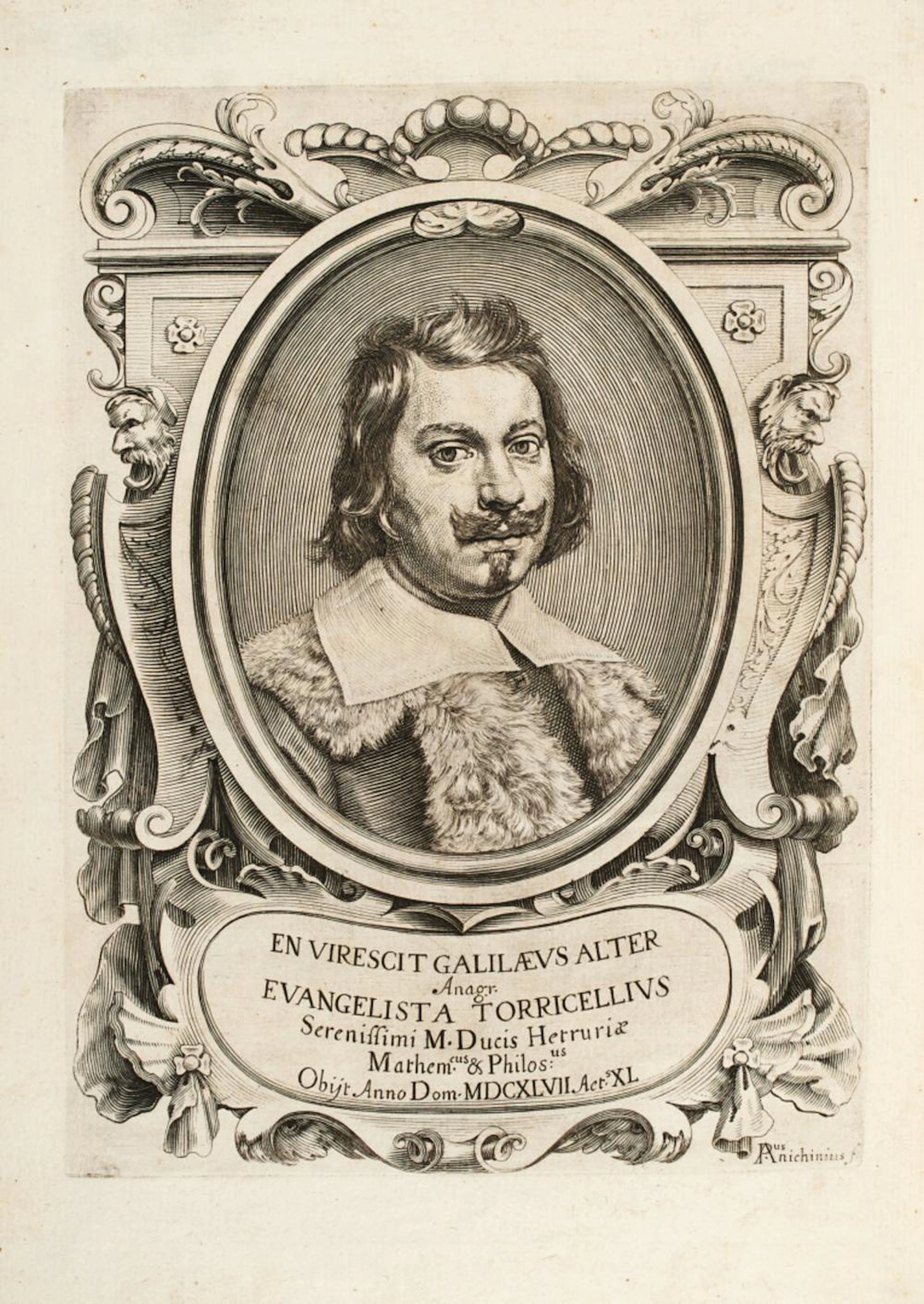 Torricelli, Evangelista Lezioni accademiche.