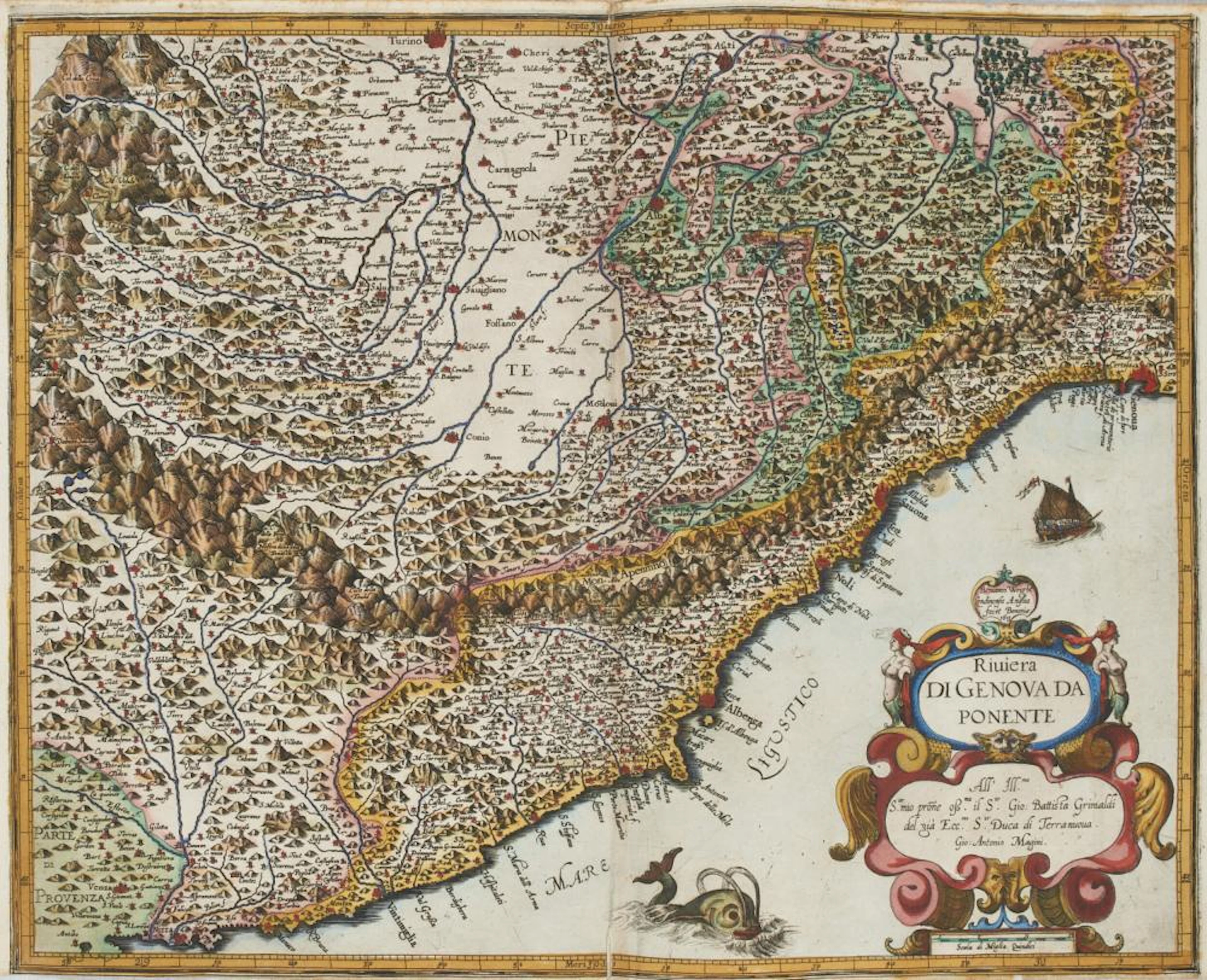 Magini, Antonio Riviera di Genova da Ponente