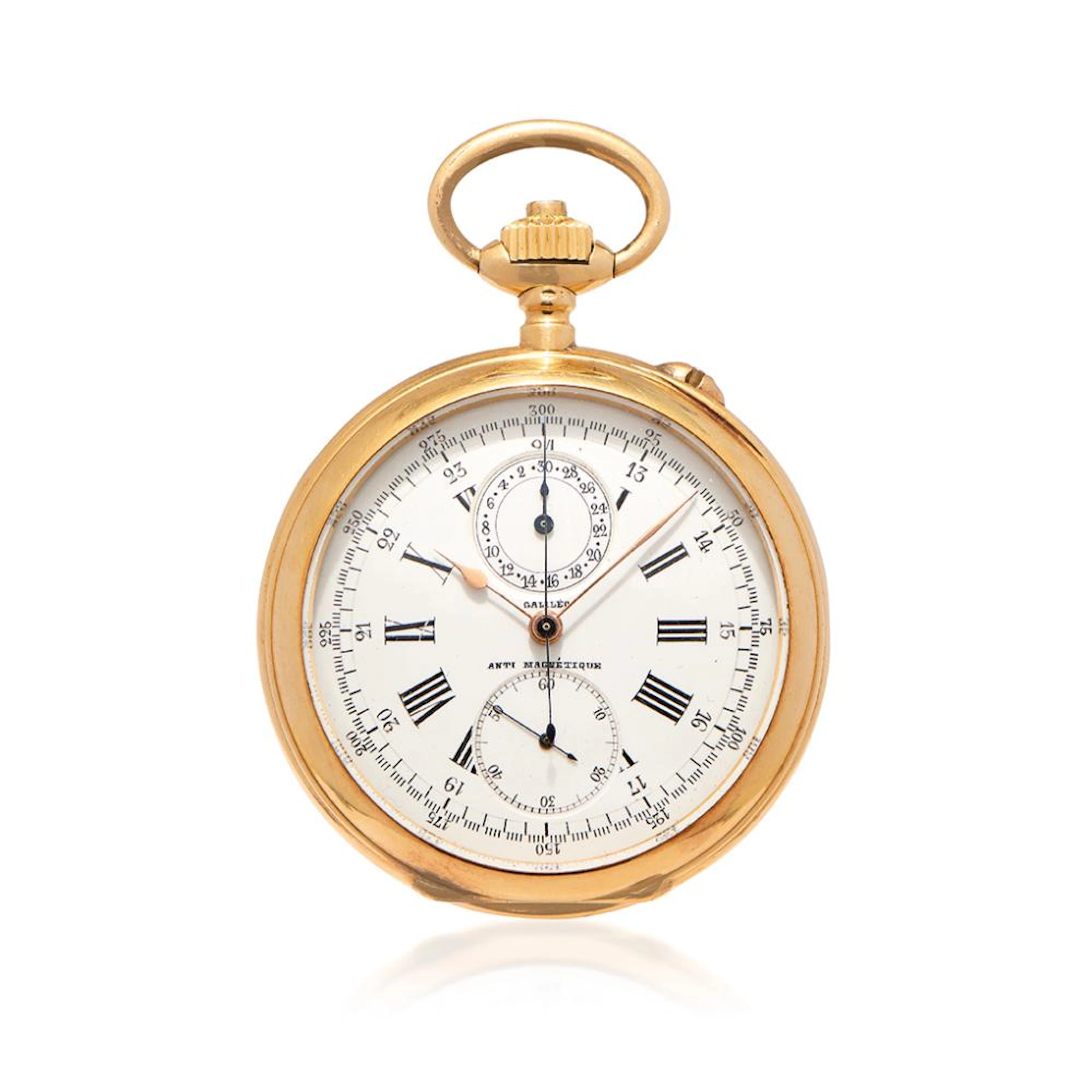 GALILEO CHRONOGRAPH IN GOLD, CIRCA 1890