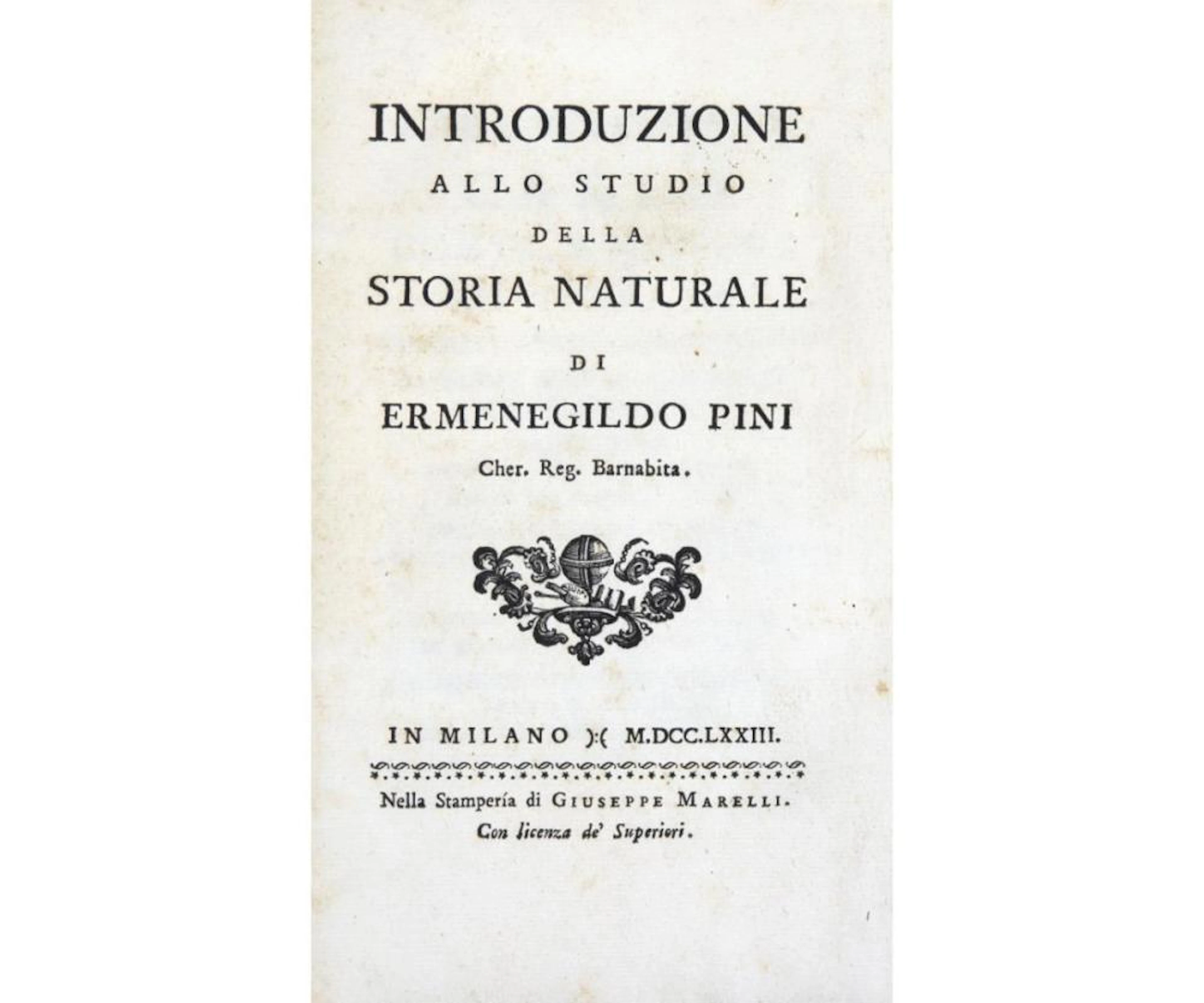 [Storia Naturale].