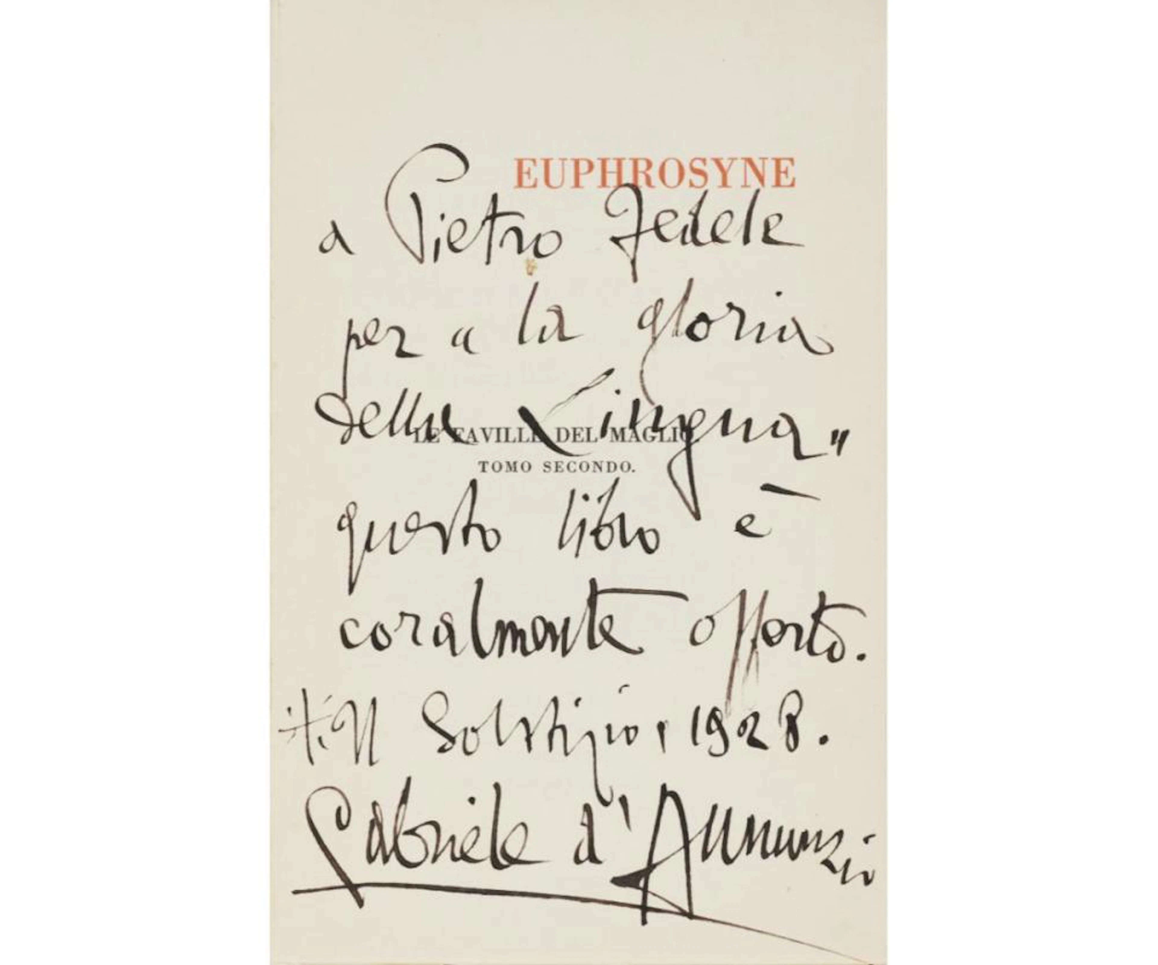 D'Annunzio, Gabriele