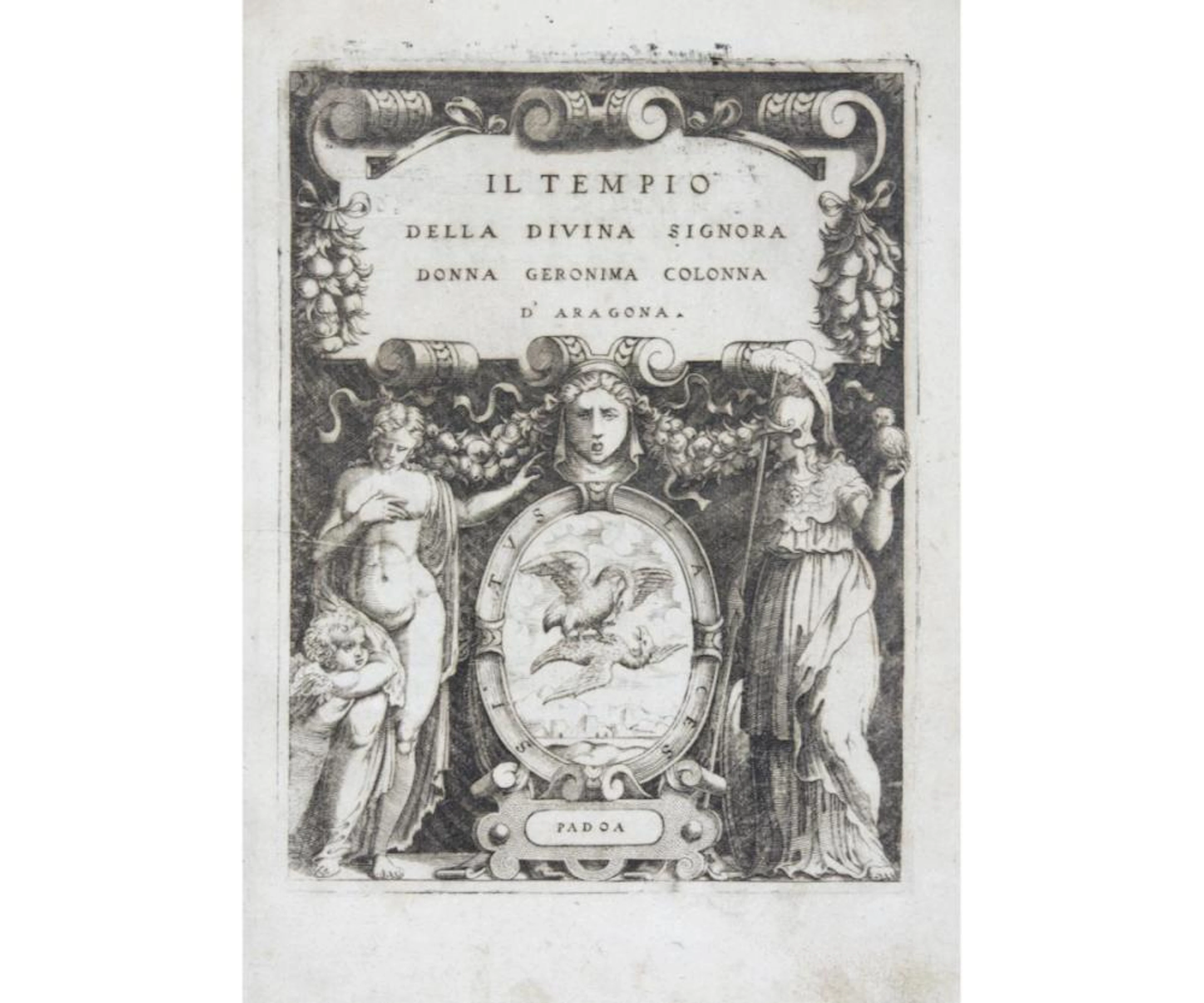 Il tempio della divina signora donna Geronima Colonna d'Aragona.