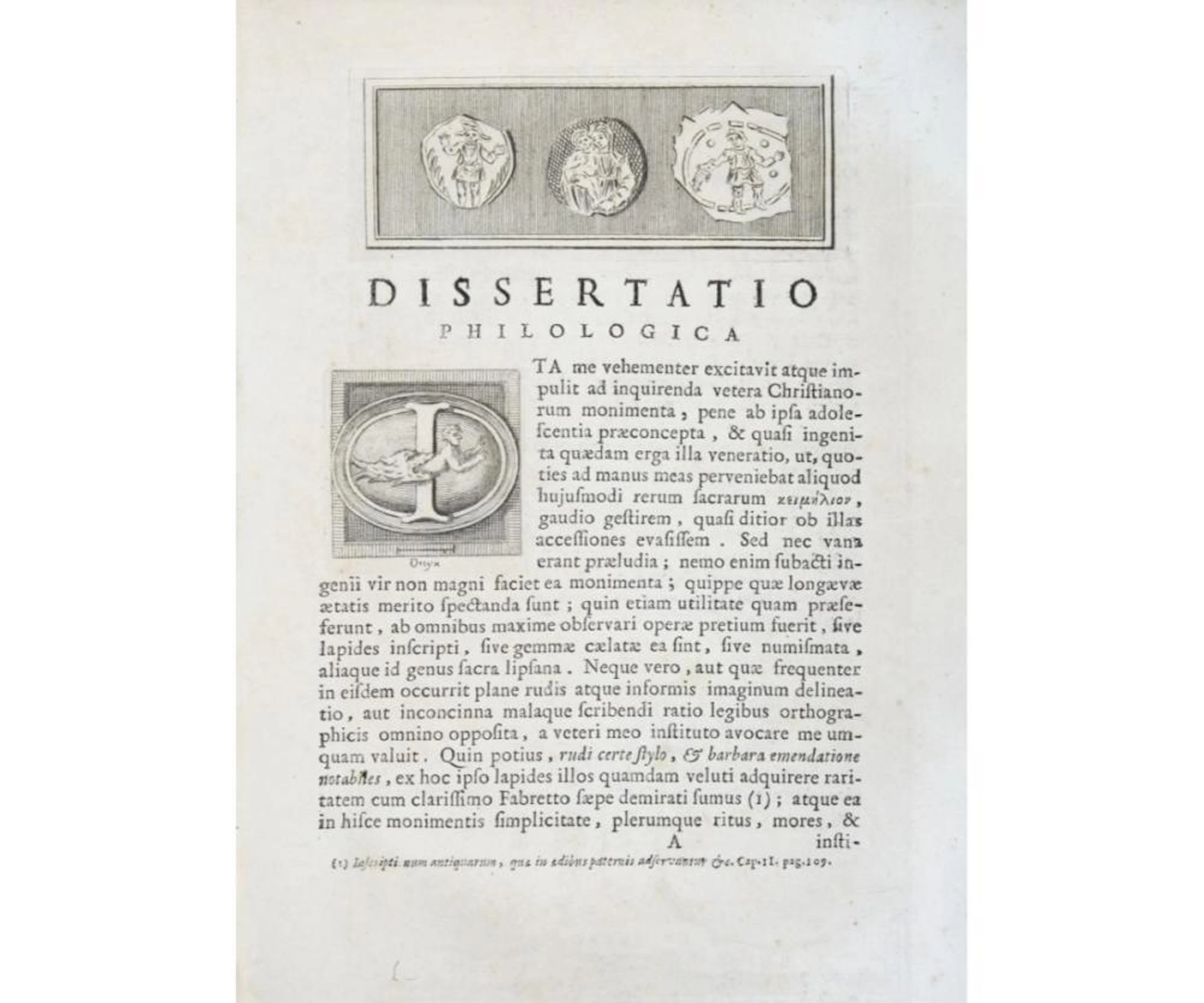 Vettori, Francesco Veteris gemmae ad christianum usum exscalptae.