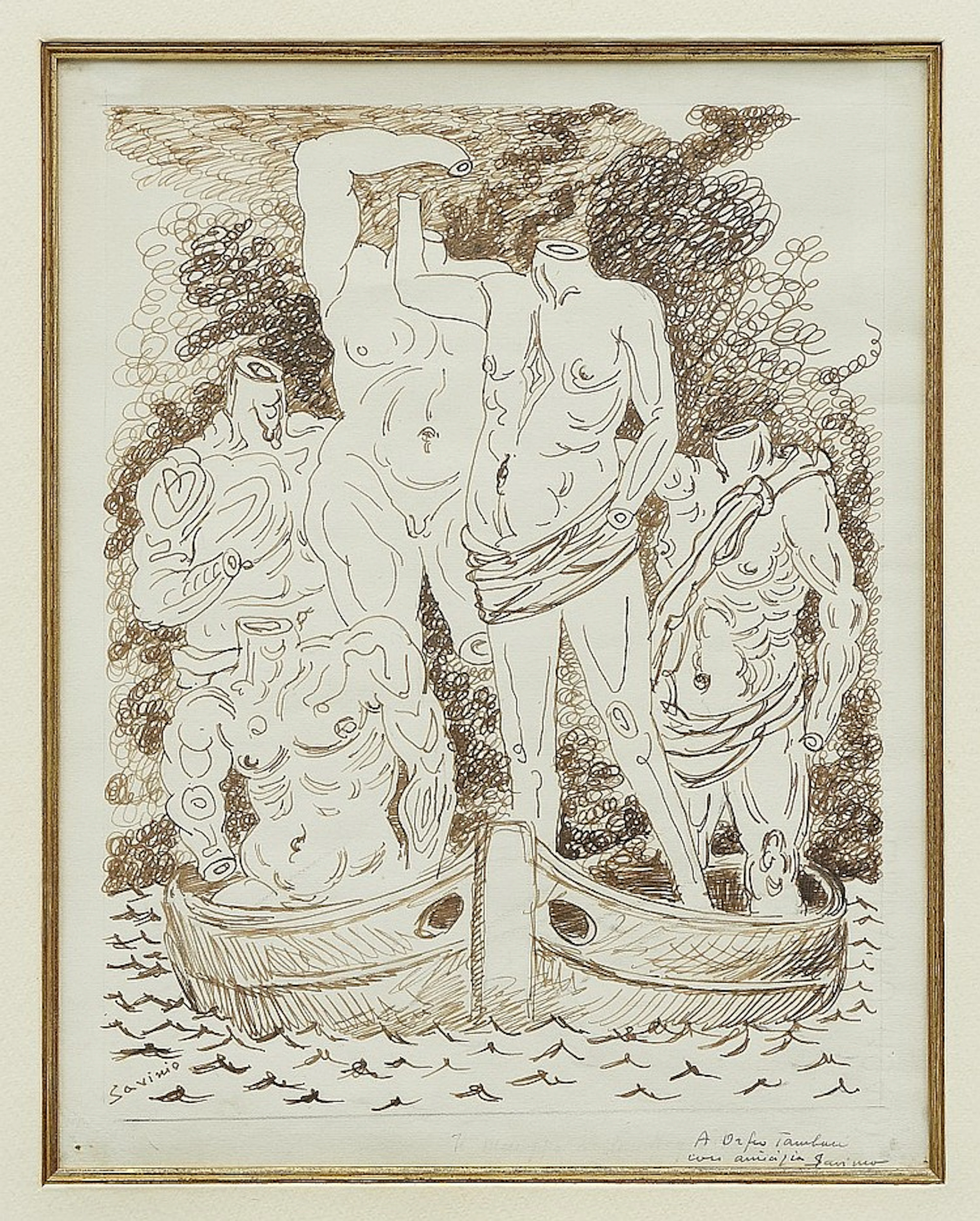 ALBERTO SAVINIO 1891-1952 La barca di Caronte