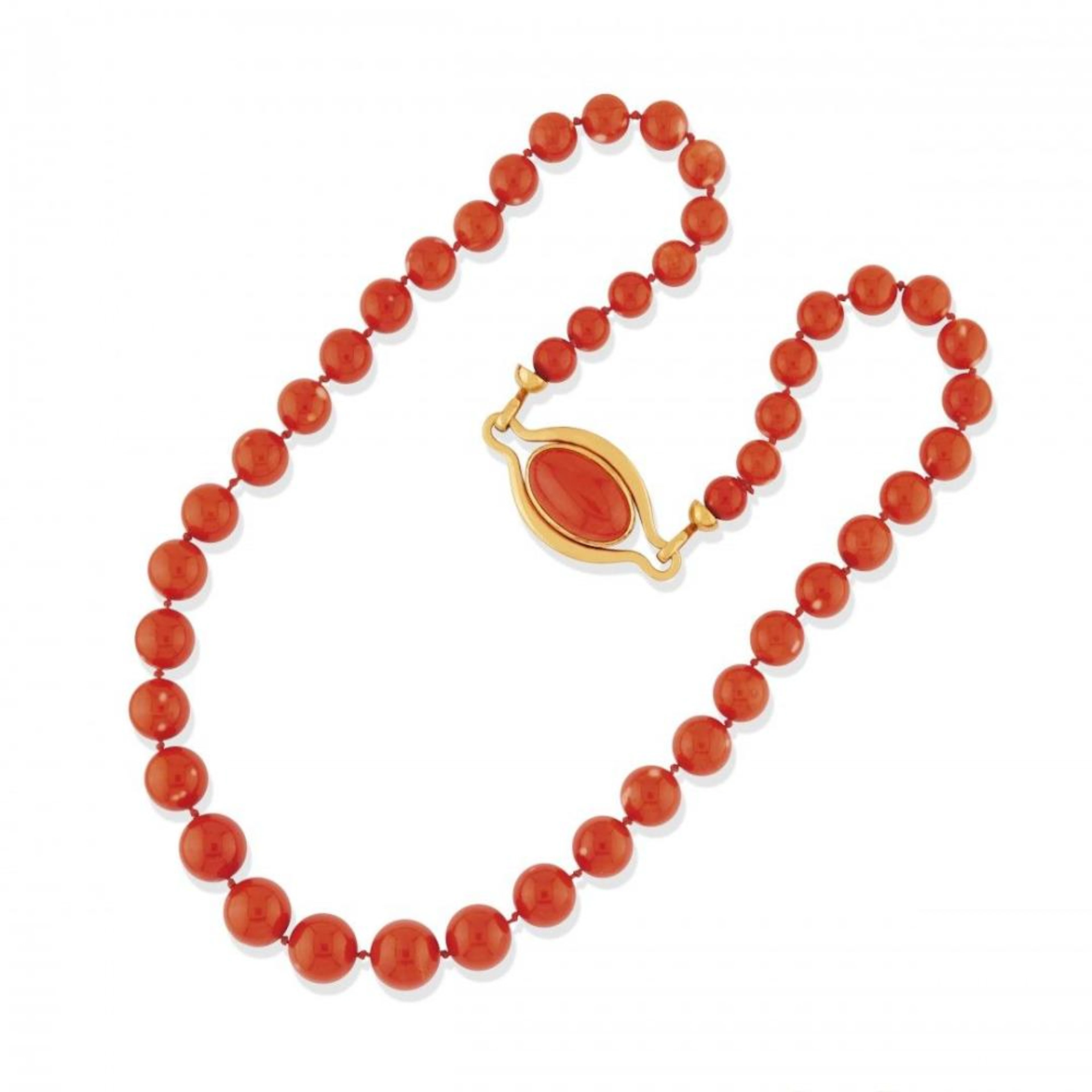 JAPANESE CORAL NECKLACE