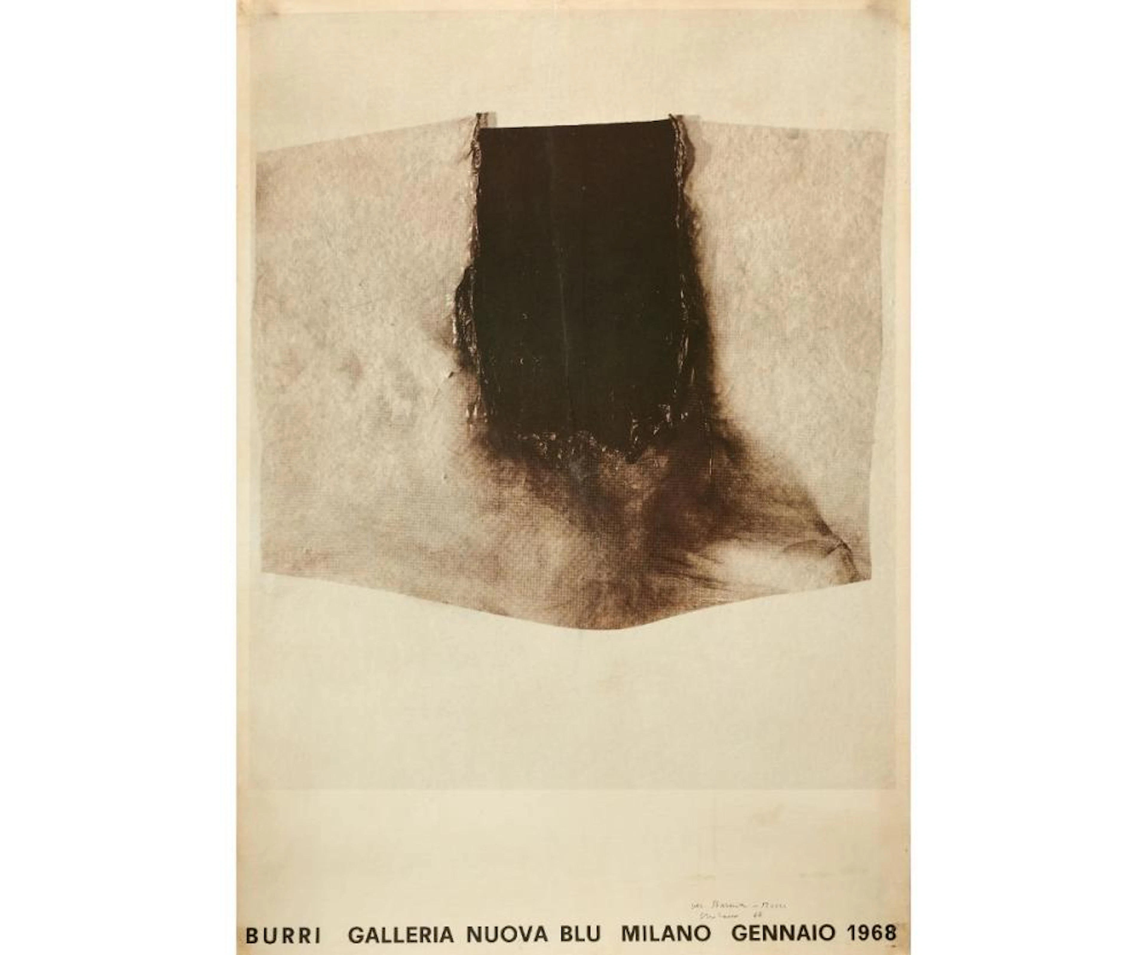 ALBERTO BURRI 1915-1995 Galleria Blu, Milan 1968
