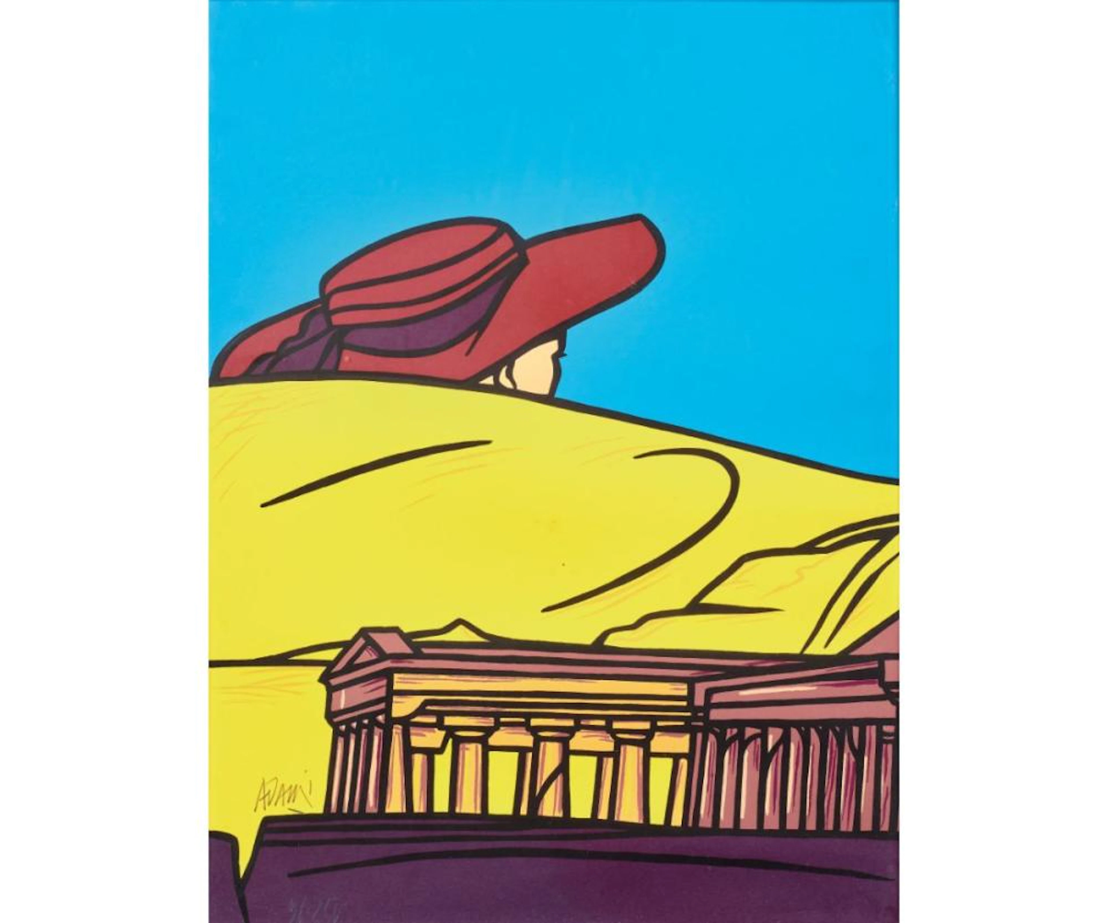 VALERIO ADAMI 1935 Preludio