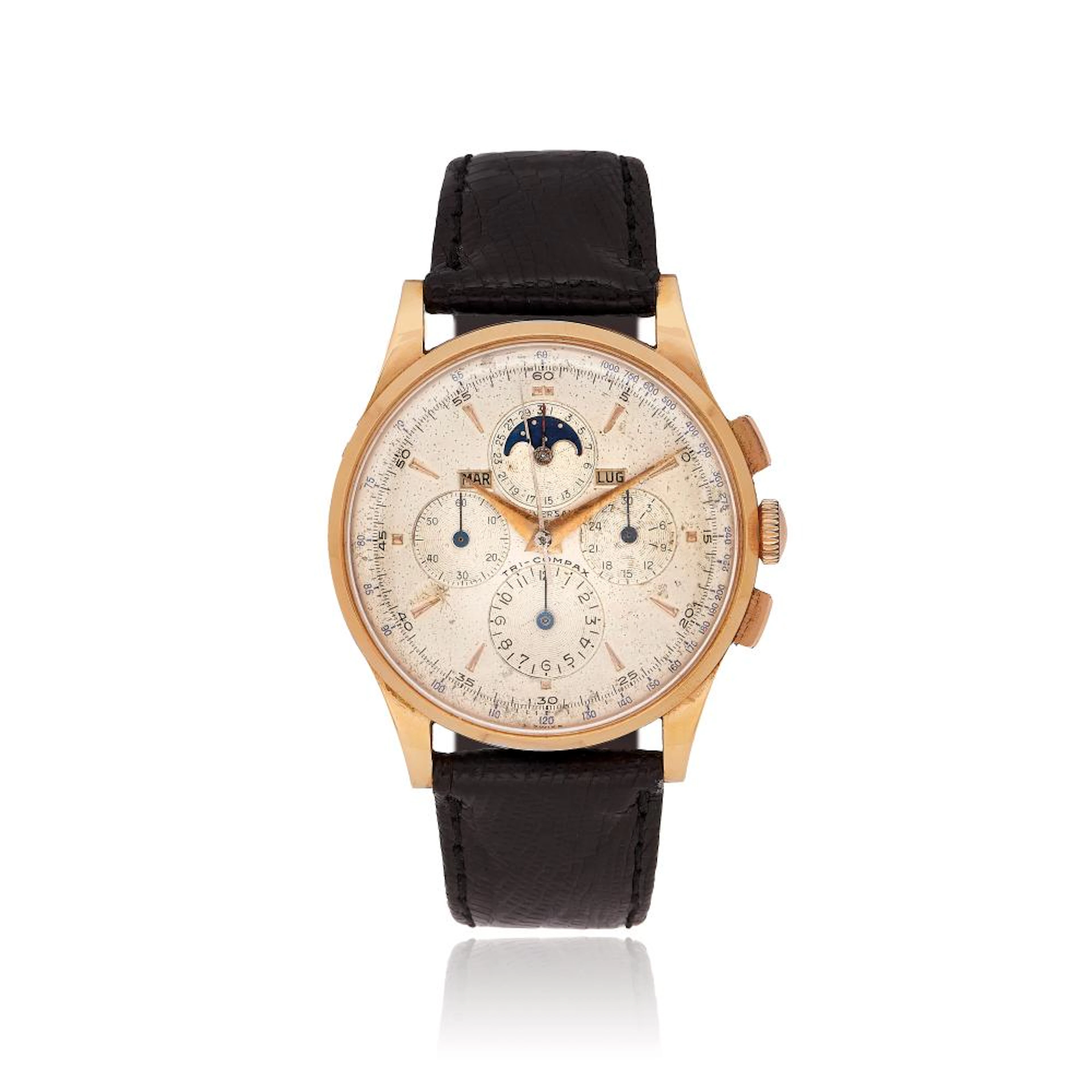 UNIVERSAL GENÈVE TRI-COMPAX REF