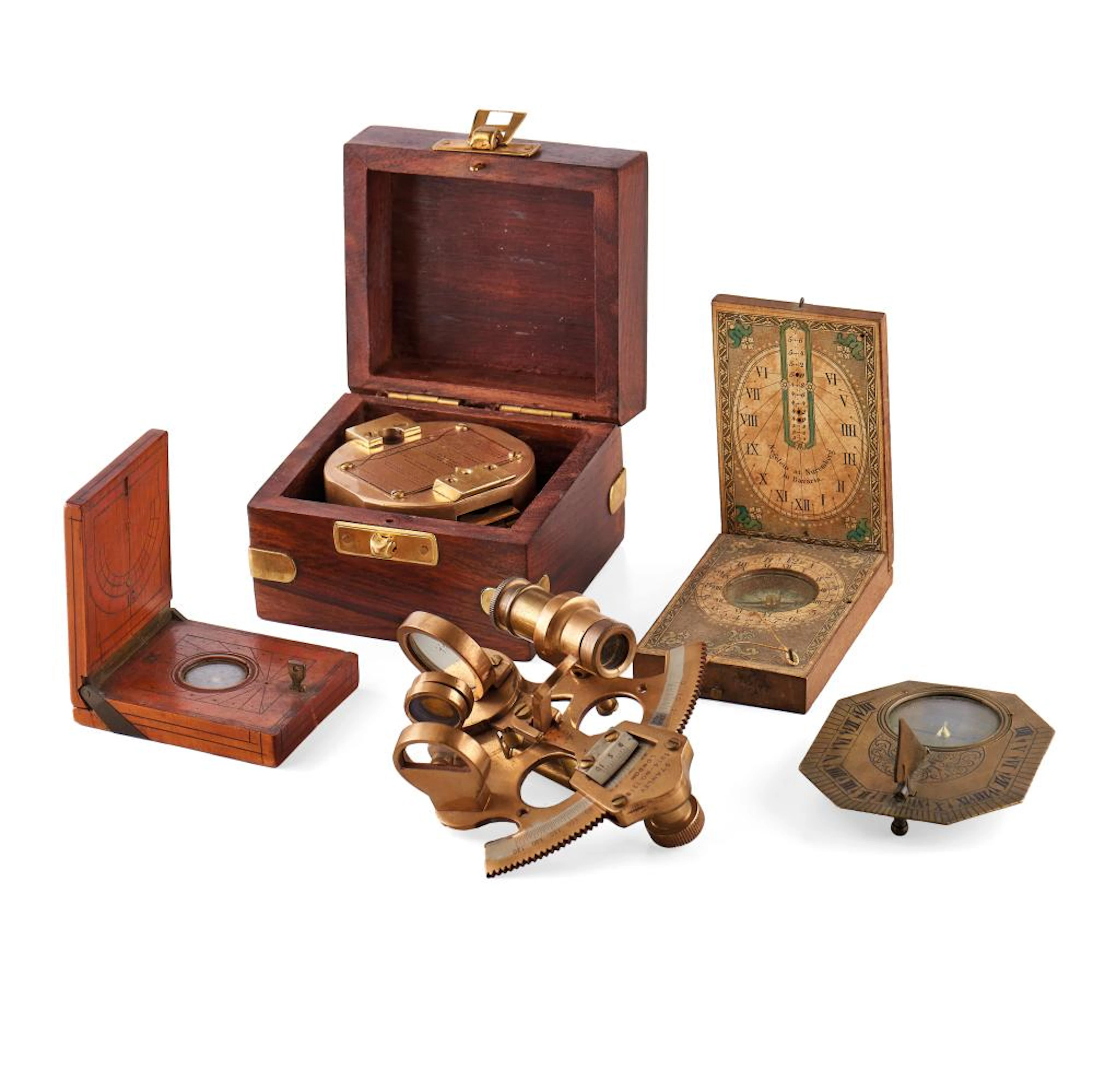 LOTTO DI STRUMENTI PER L'ORIENTAMENTO LOT OF ORIENTATION TOOLS