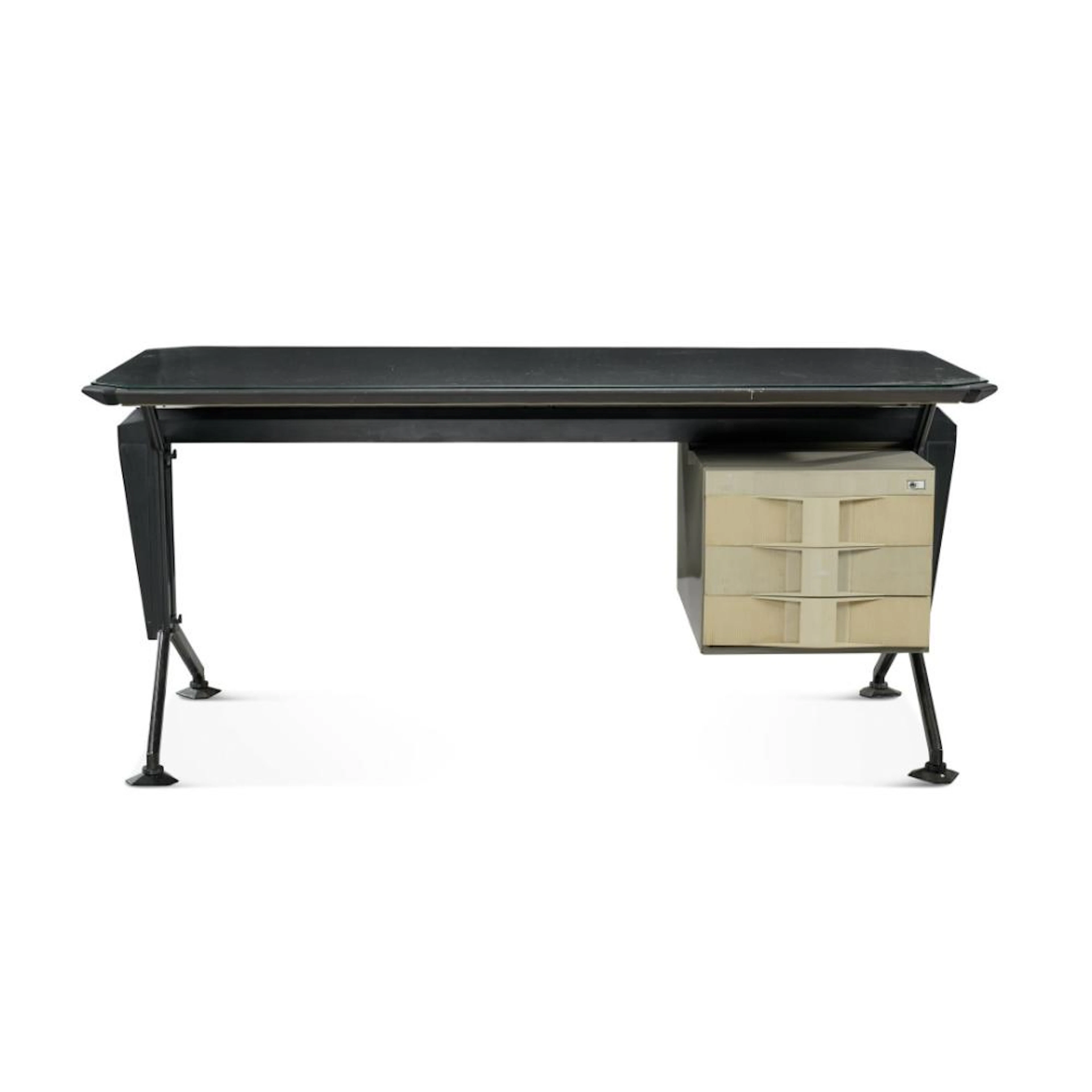 STUDIO BBPR Scrivania serie Arco per Olivetti Synthesis...