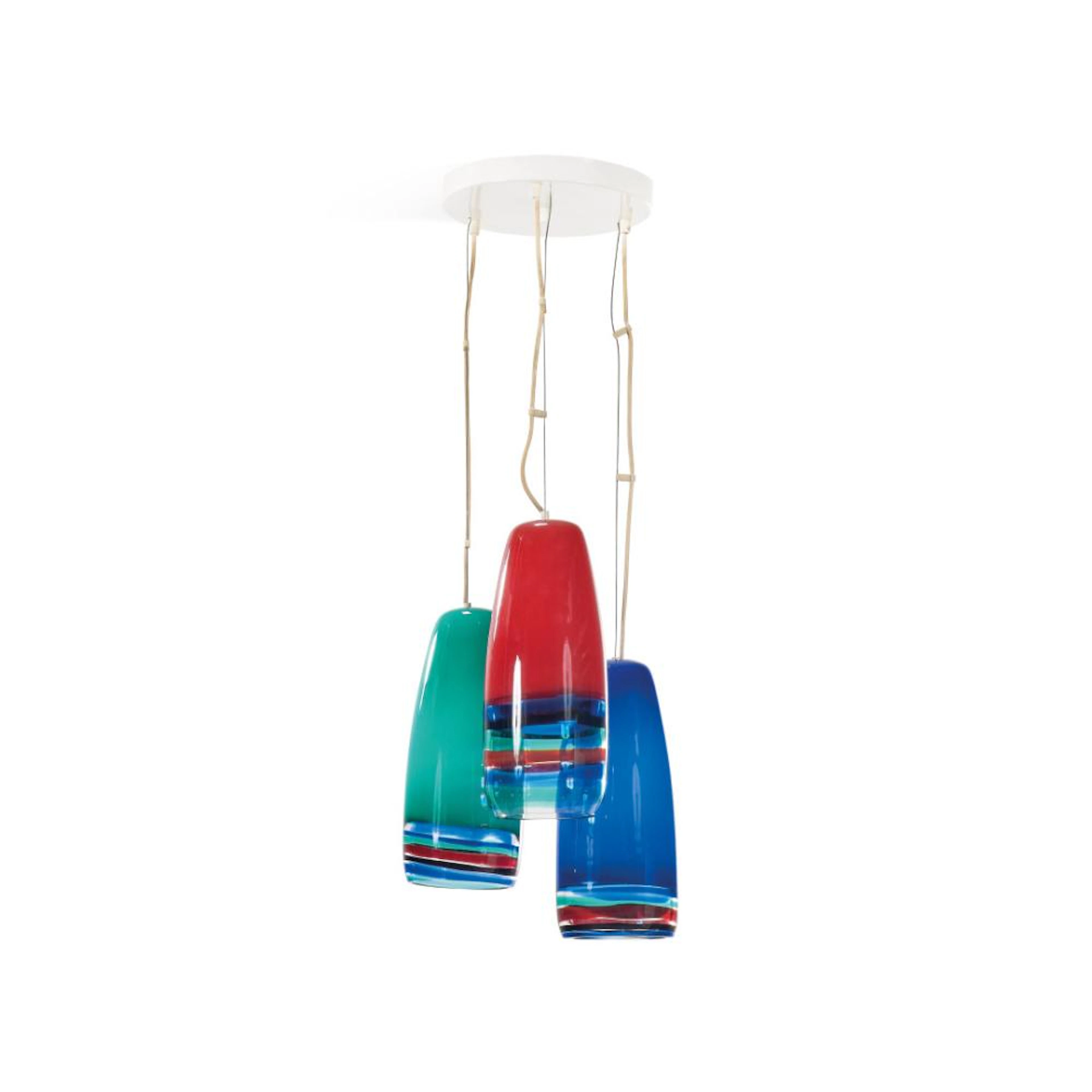 MASSIMO VIGNELLI 1931-2014 Lampada a sospensione serie...