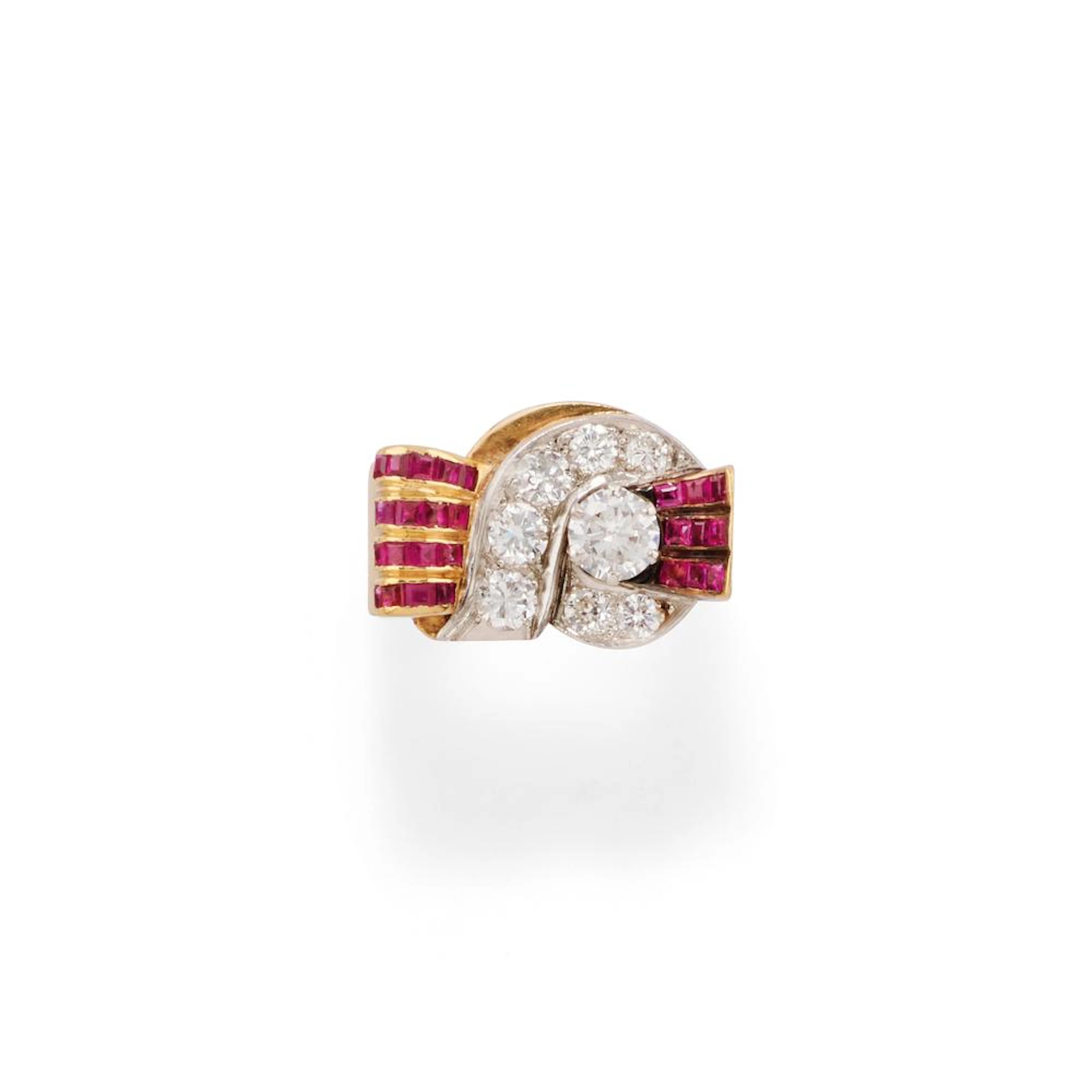 diamond and ruby ring