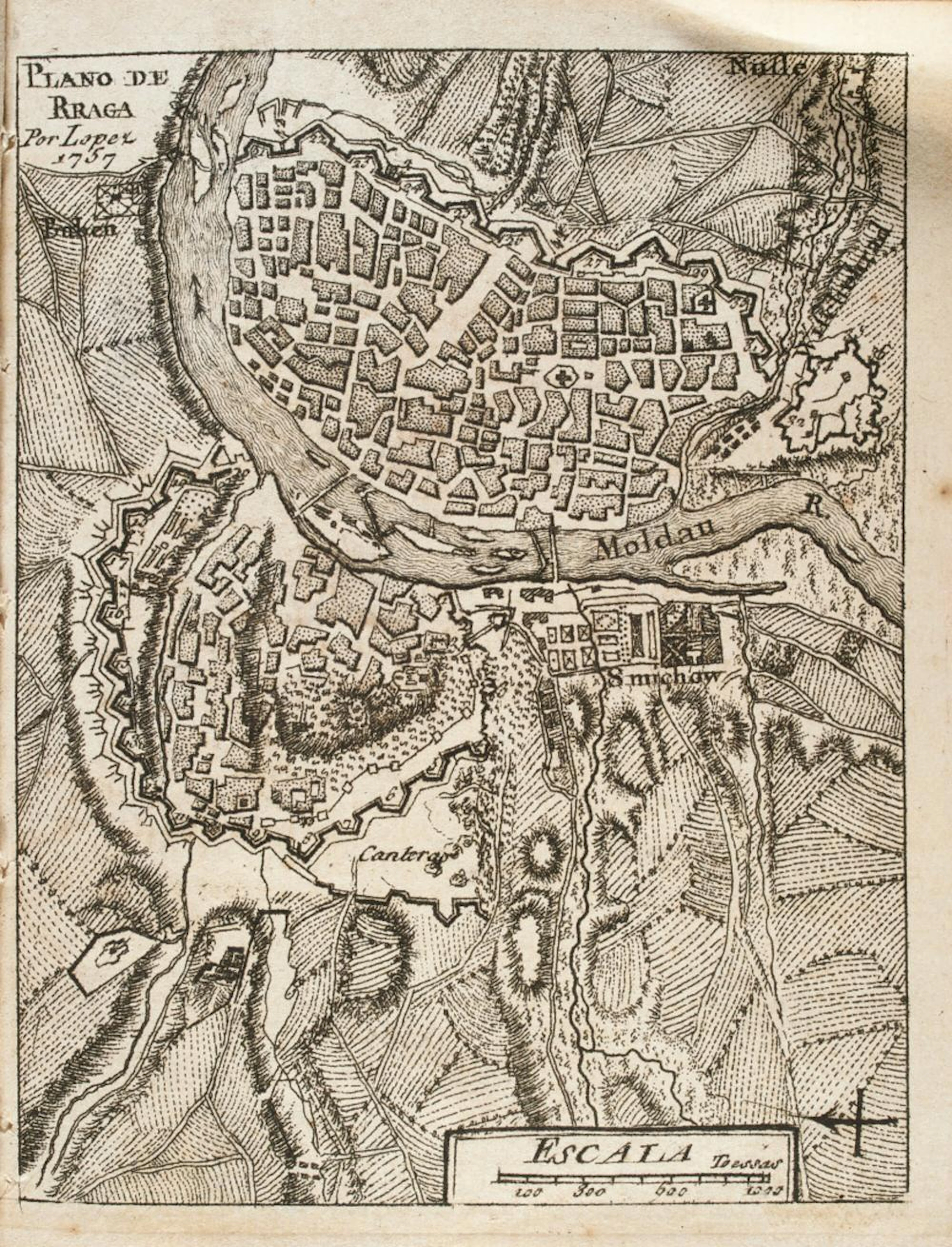 López de Vargas Machuca, Tomás Atlas abreviado de Bohemia.
