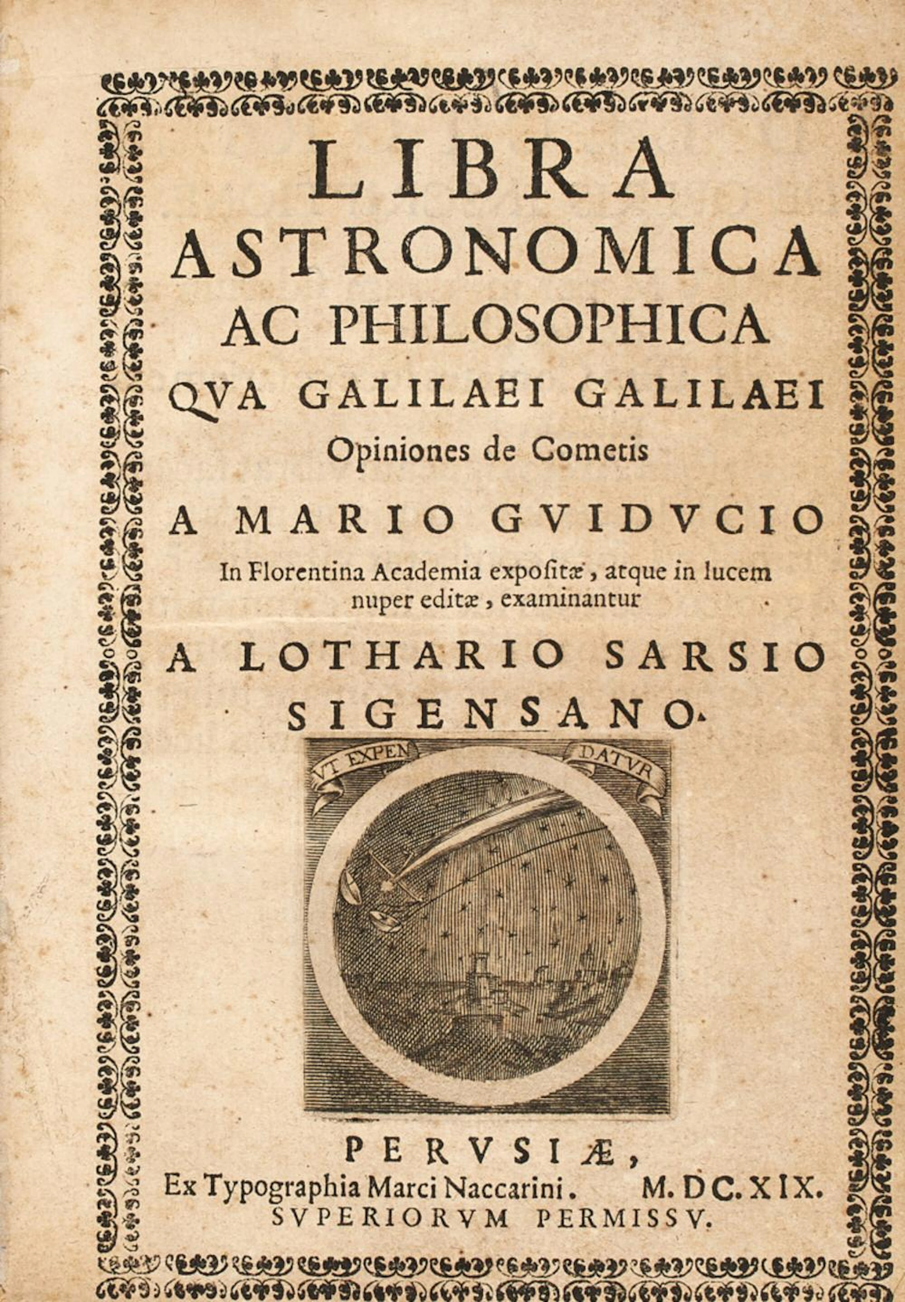 Grassi, Orazio Libra astronomica ac philosophica qua...