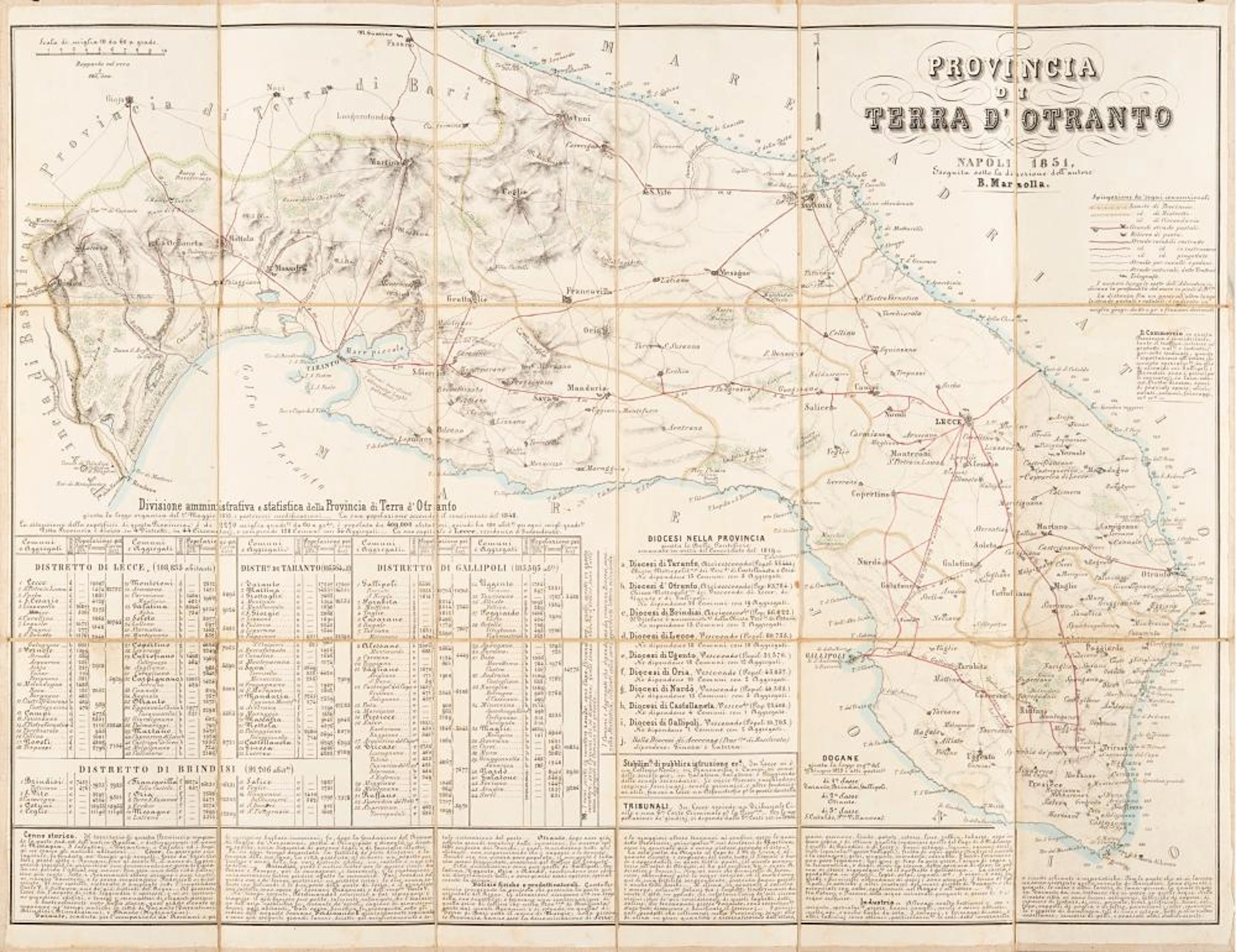 Gruppo di carte del XIX secolo