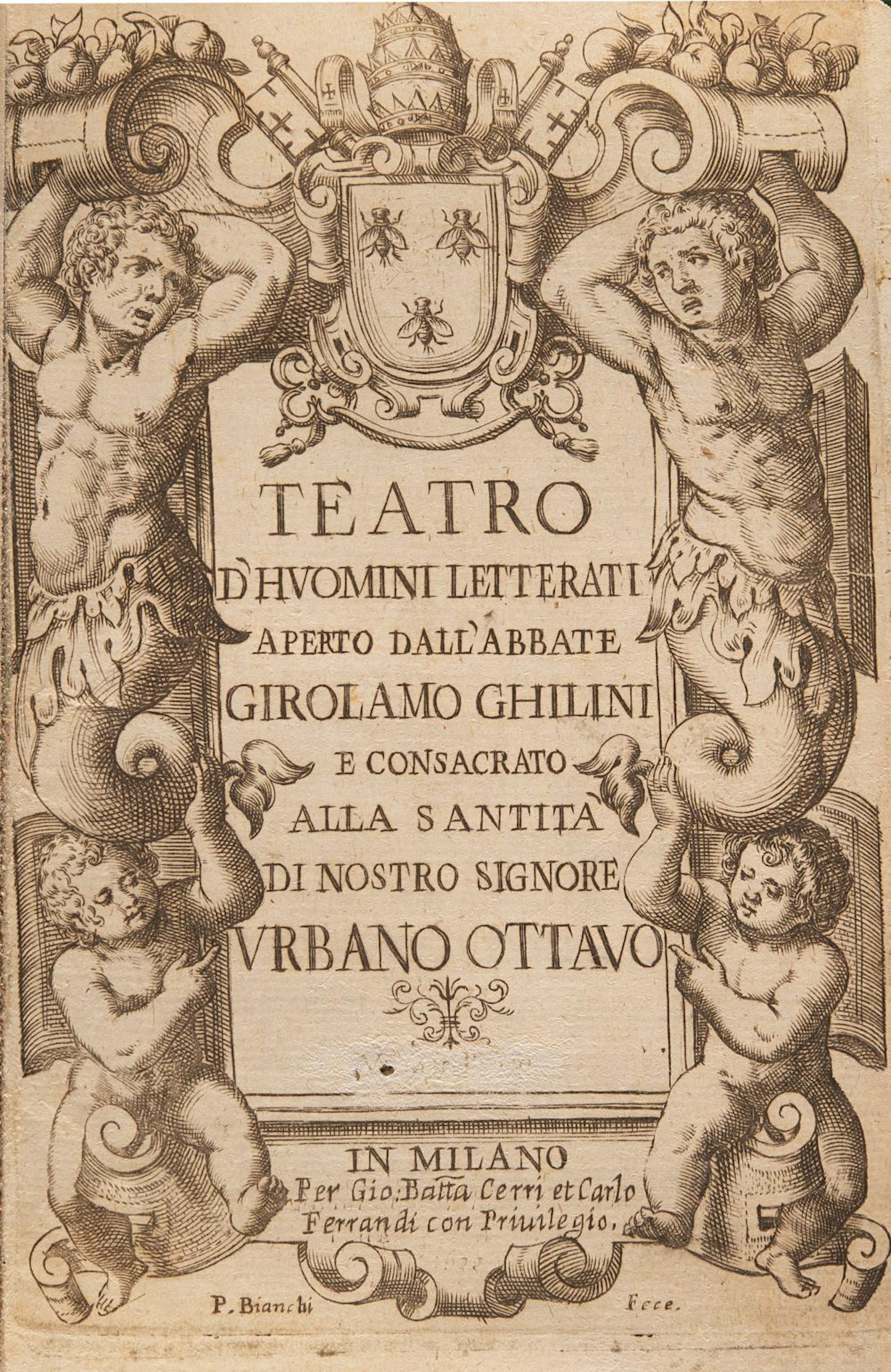 Ghilini, Girolamo Teatro d?huomini letterati.
