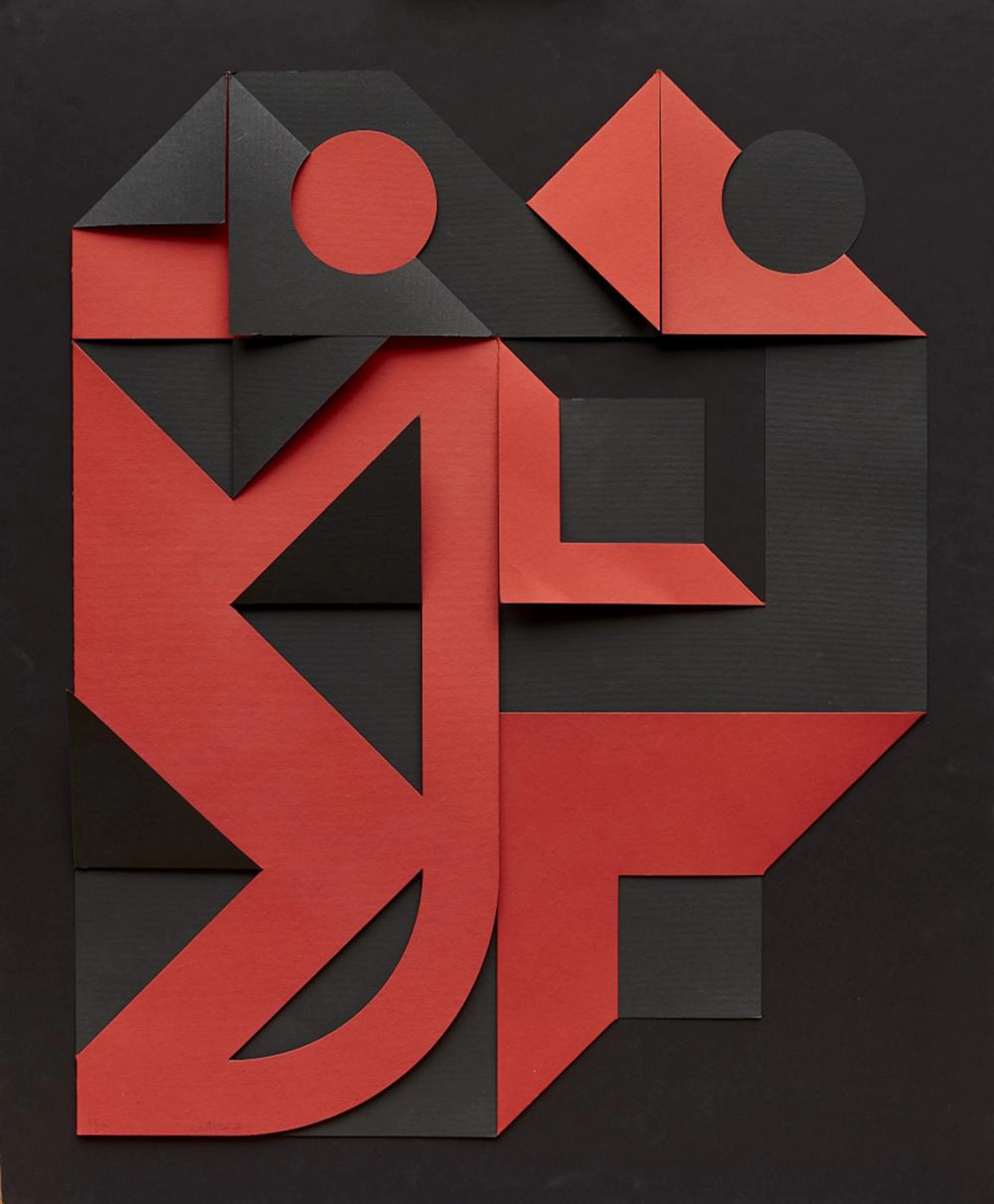 ENRICO CASTELLANI Black red 1999