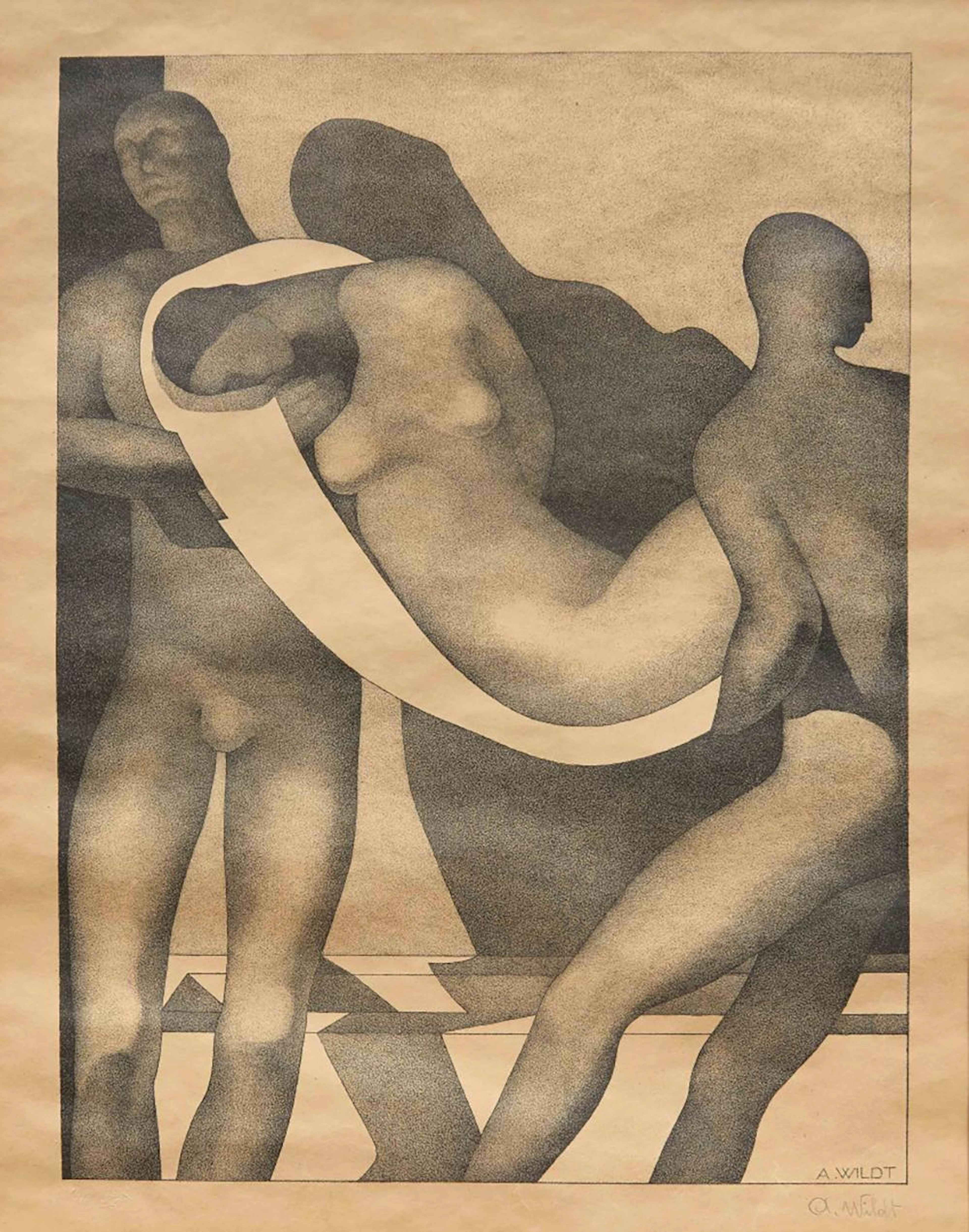 ADOLFO WILDT Shroud 1929