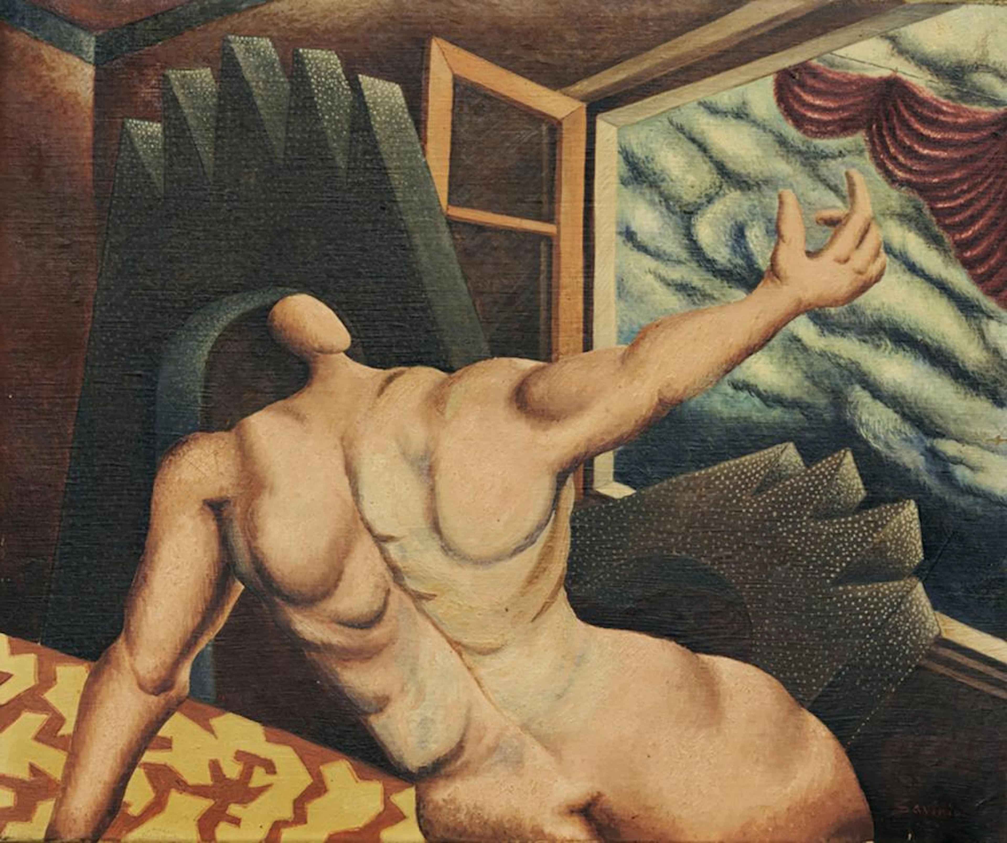 ALBERTO SAVINIO 1891-1952 The wait of Aeneas 1929