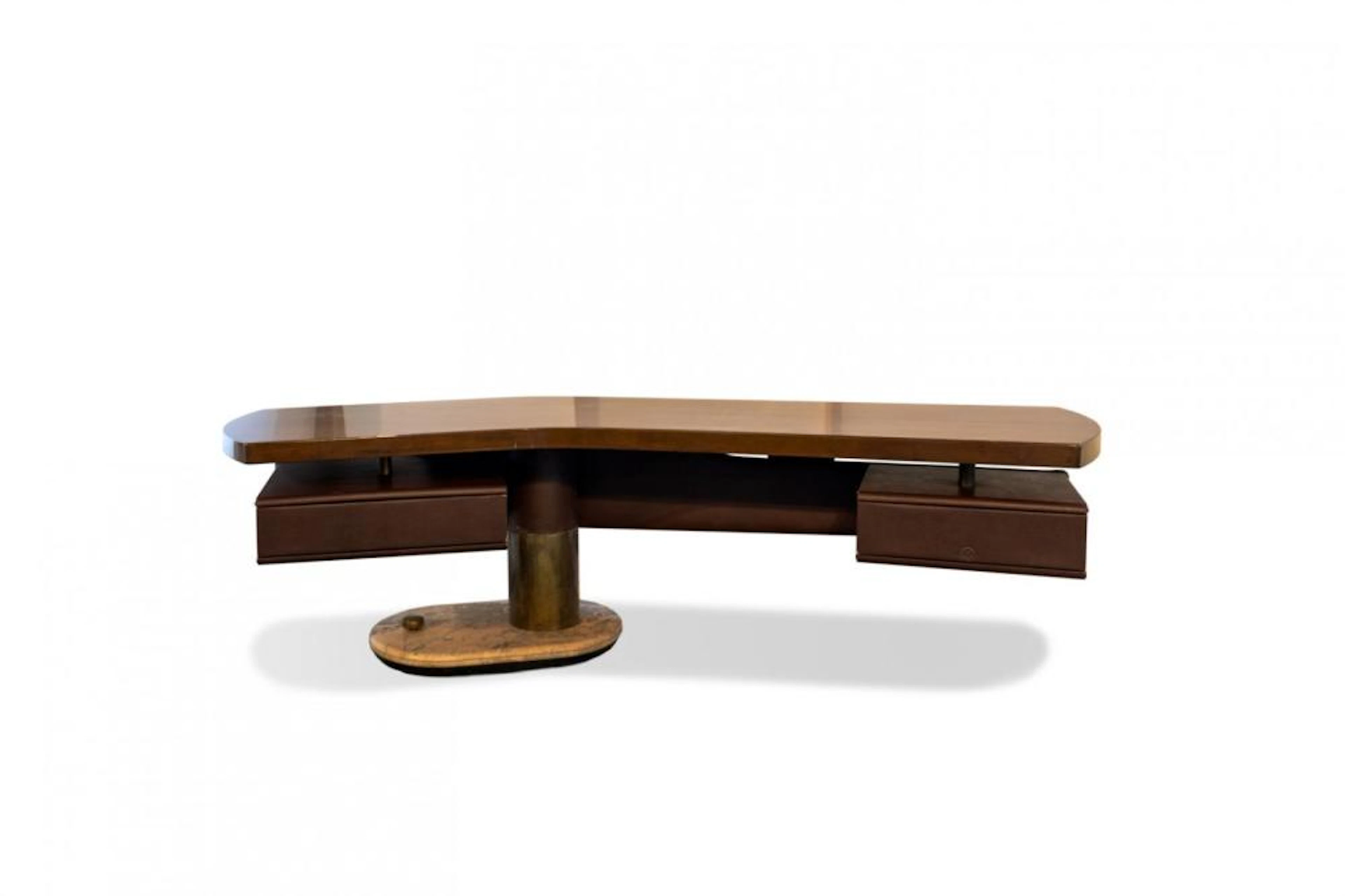 SCHIROLLI Scrivania Anni ?60 Bureau 1960s