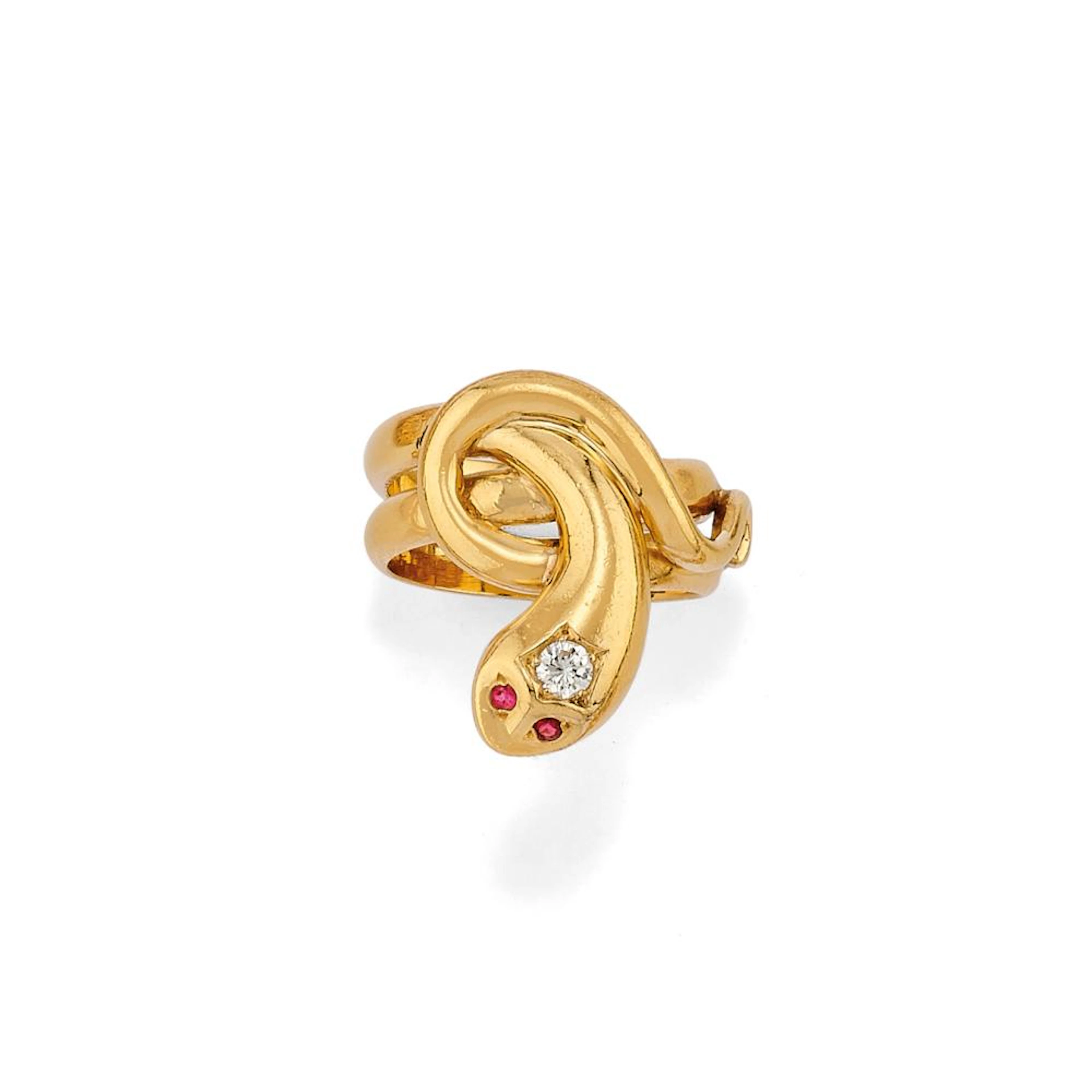 DIAMOND AND RUBY RING