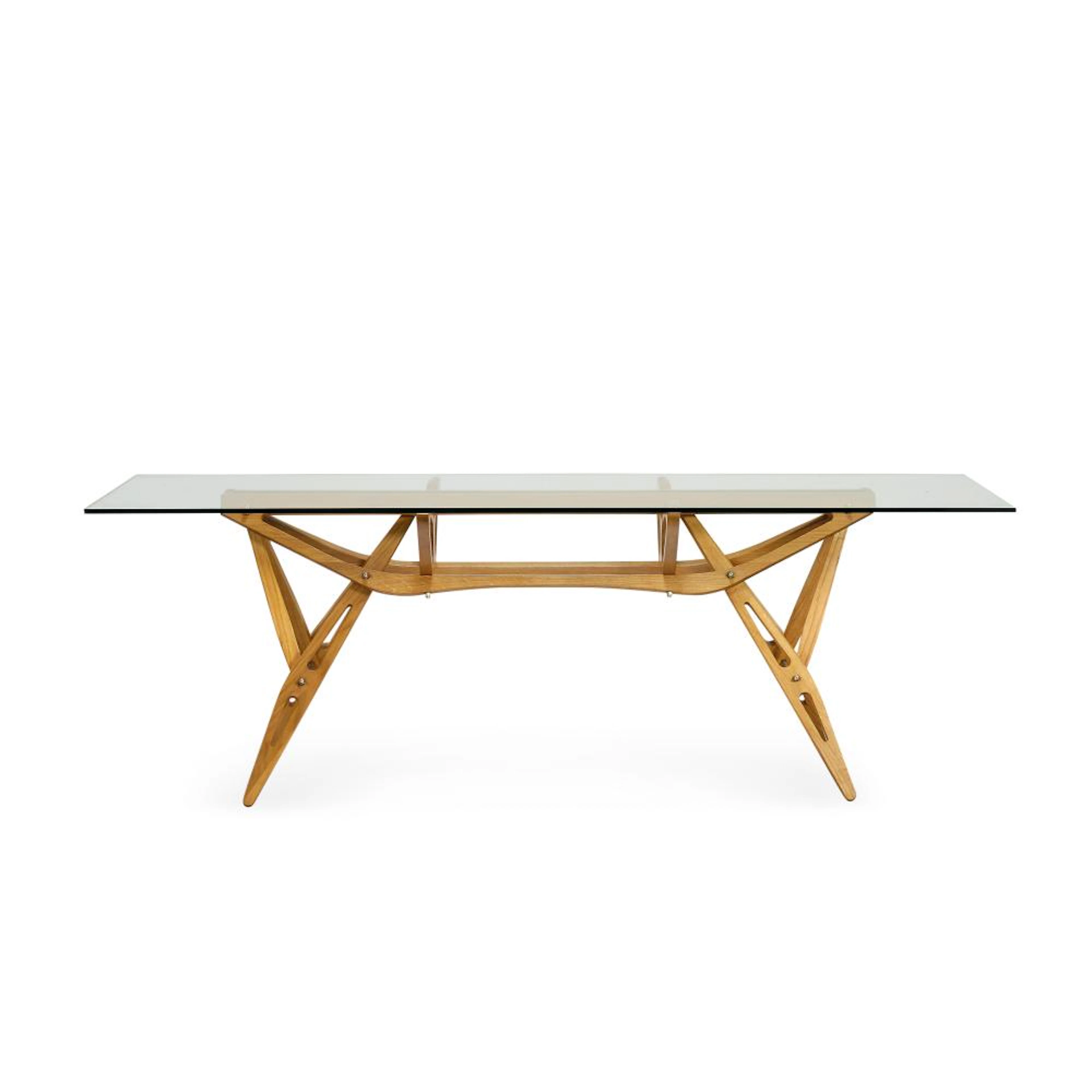ZANOTTA 'Reale' table - Homage to Carlo Mollino