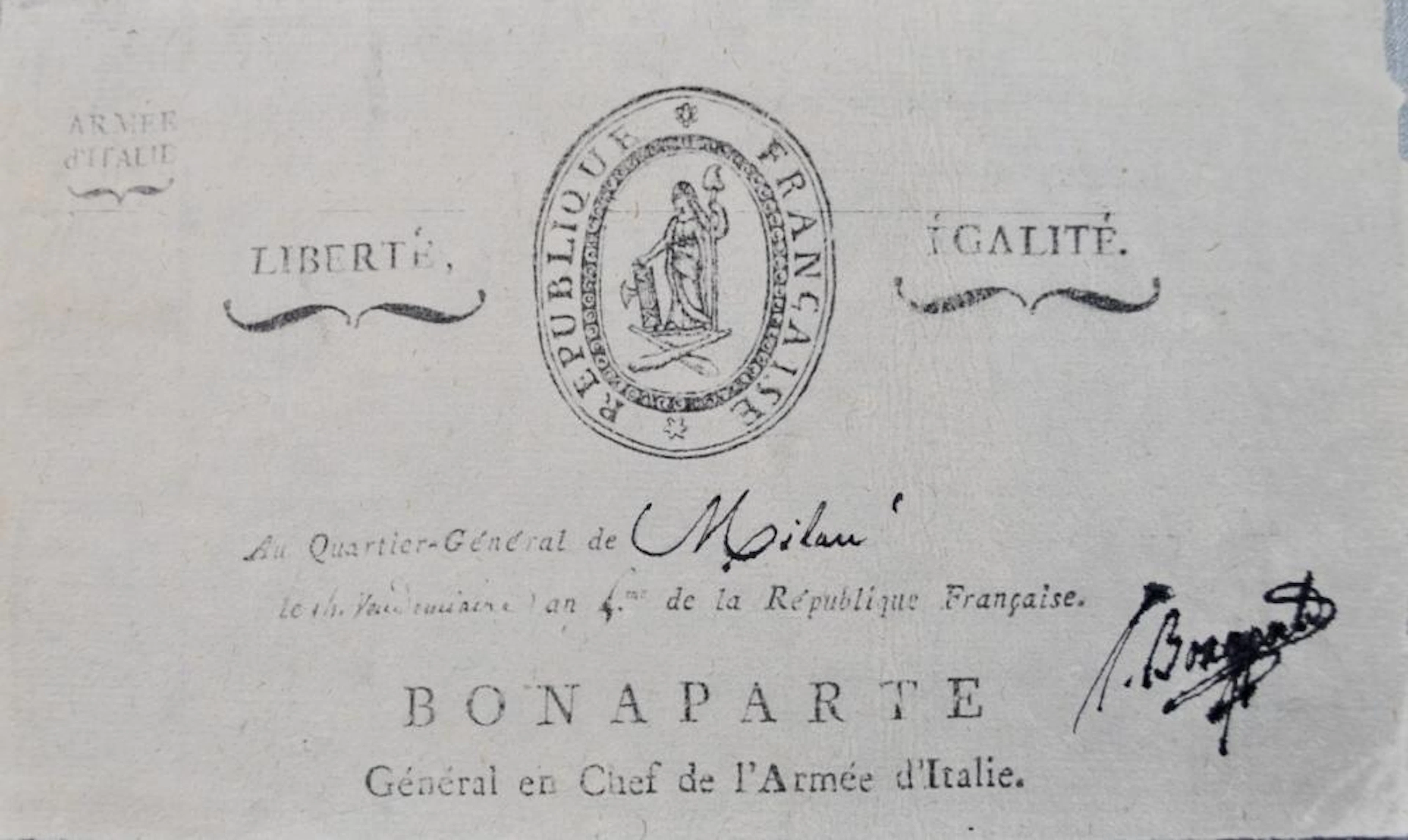 Bonaparte, Napoleone