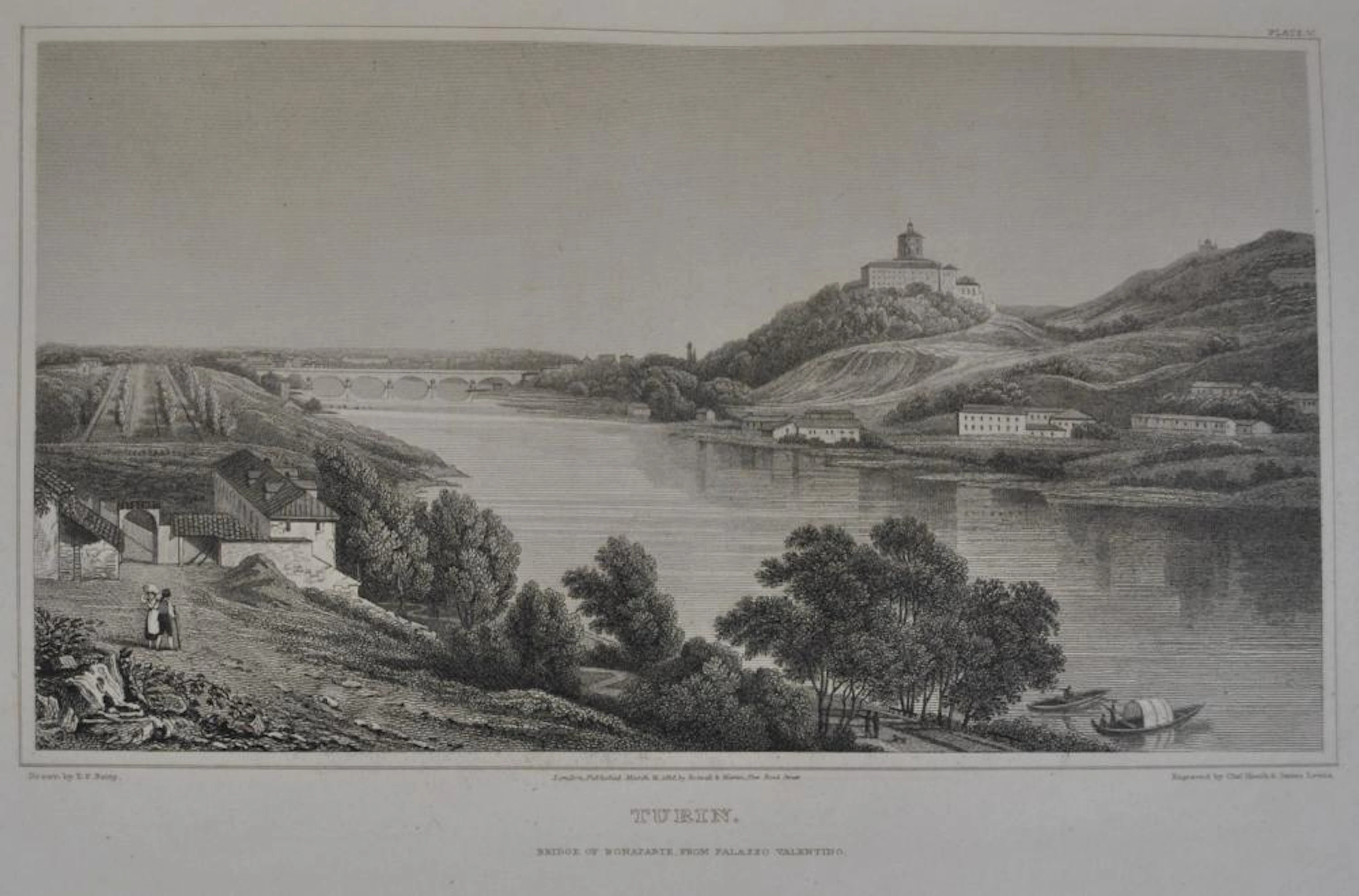 Batty, Elizabeth Frances Italian Scenery from drawings made in 1817.