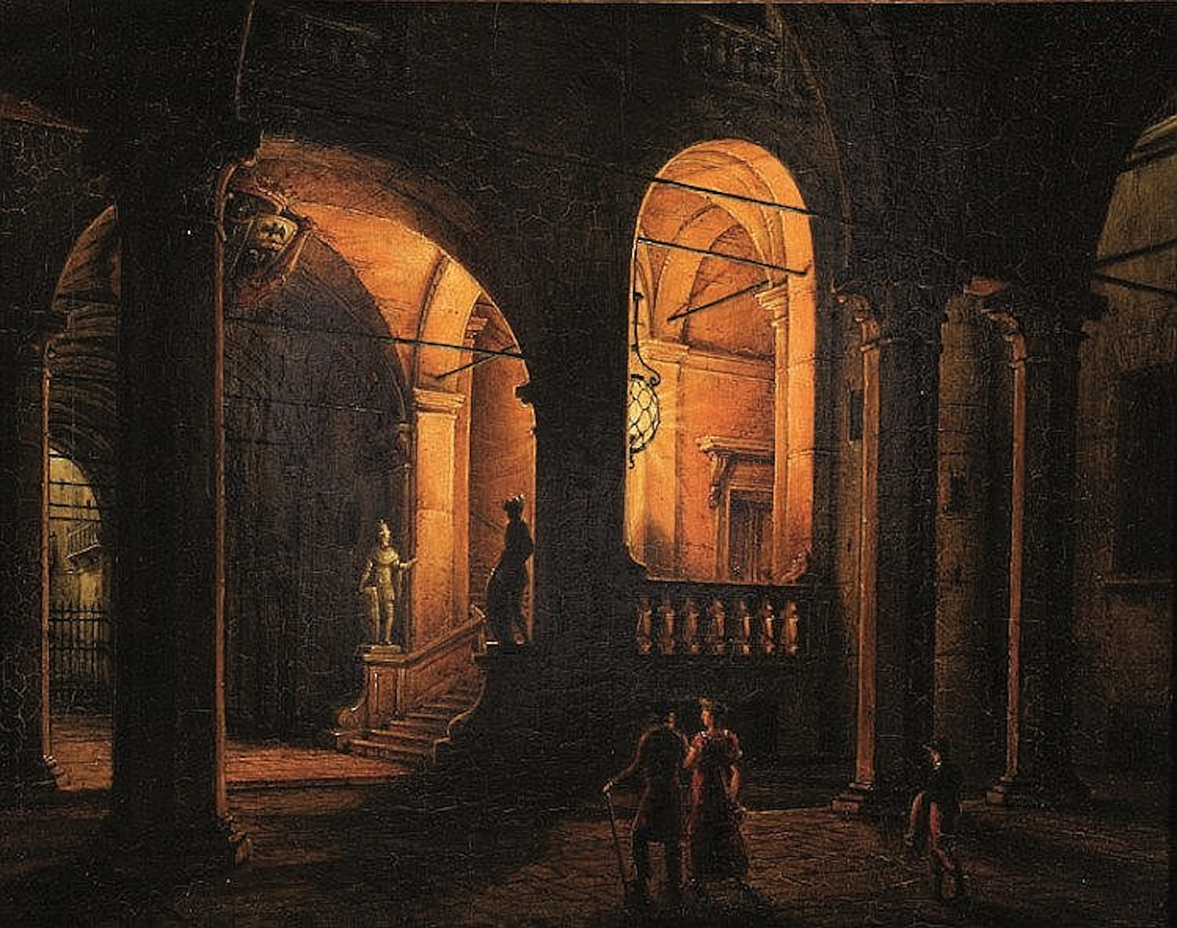 Attribuito Giovanni Migliara (Alessandria 1785 - Milano 1837)