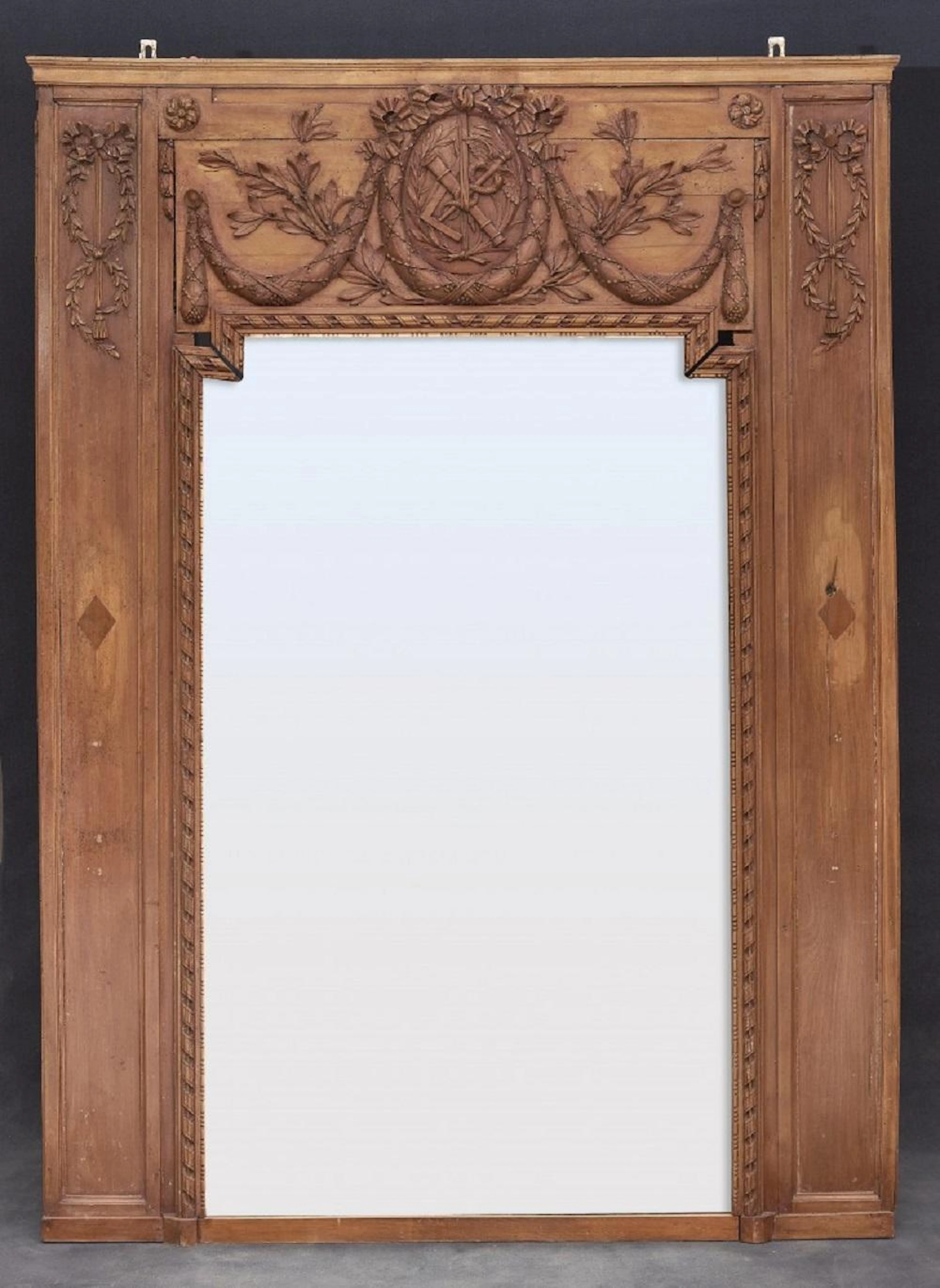 Fireplace mirror 19th Century