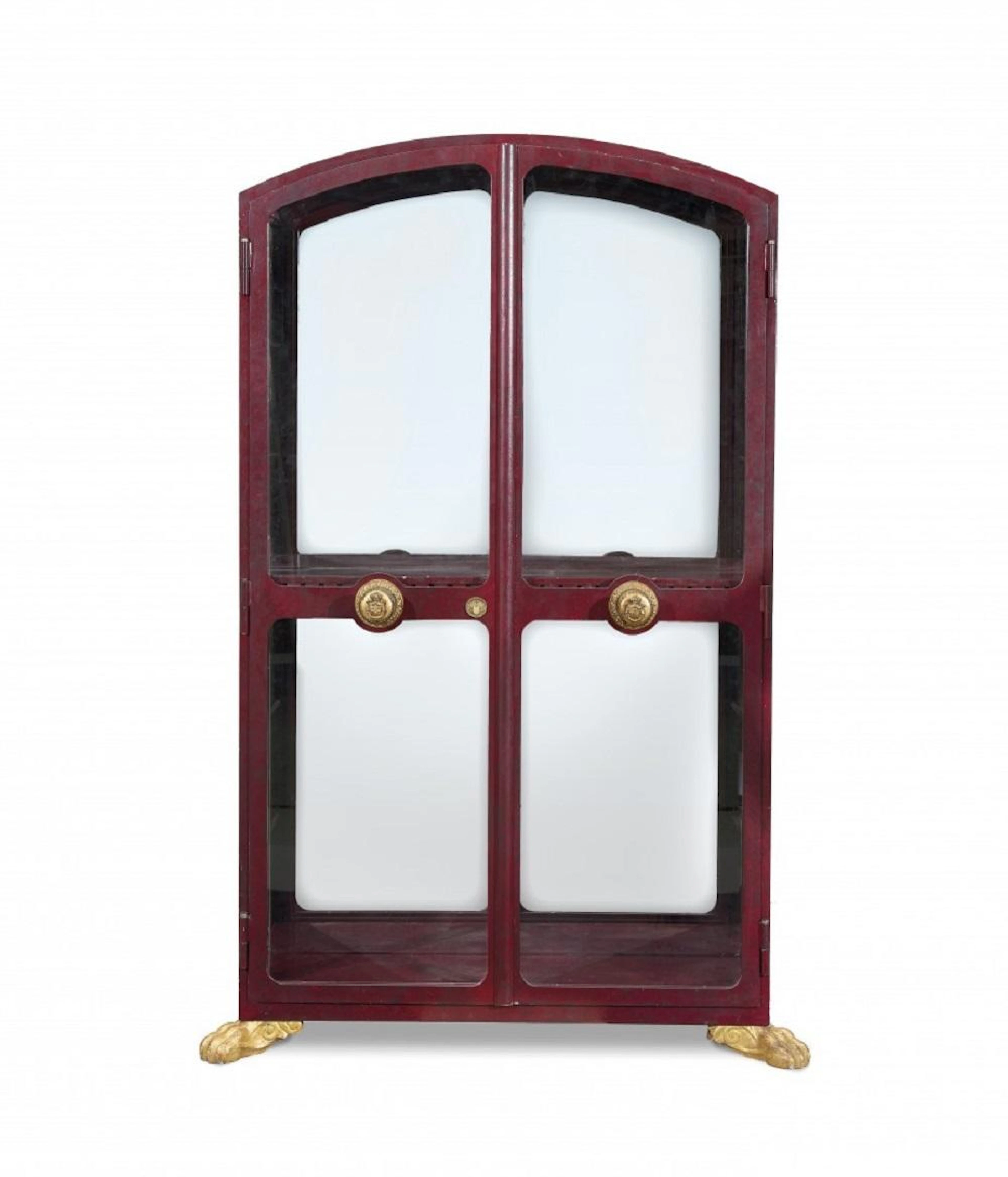 Glass door cabinet