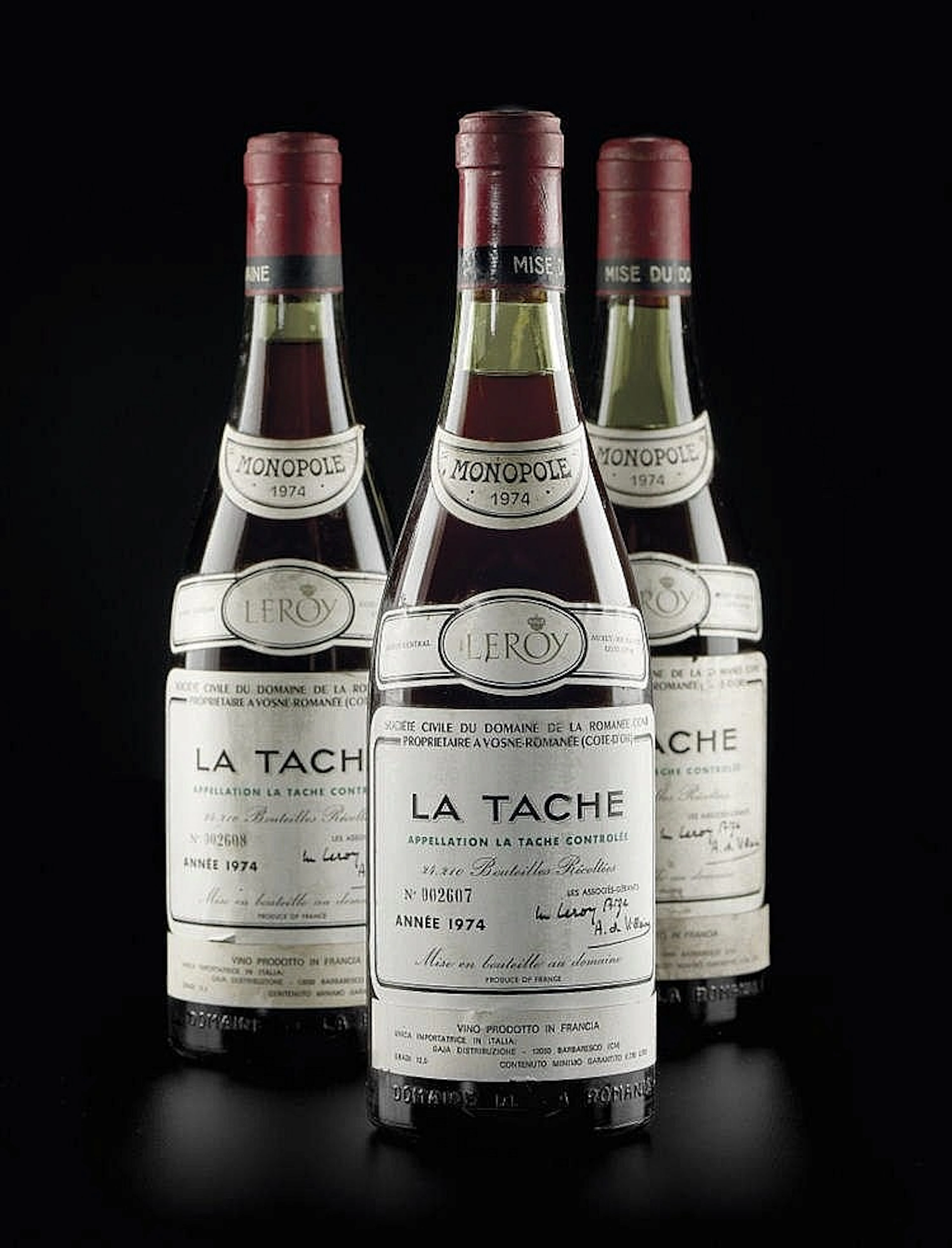 La Tâche 1974, Domaine de la Romanée-Conti