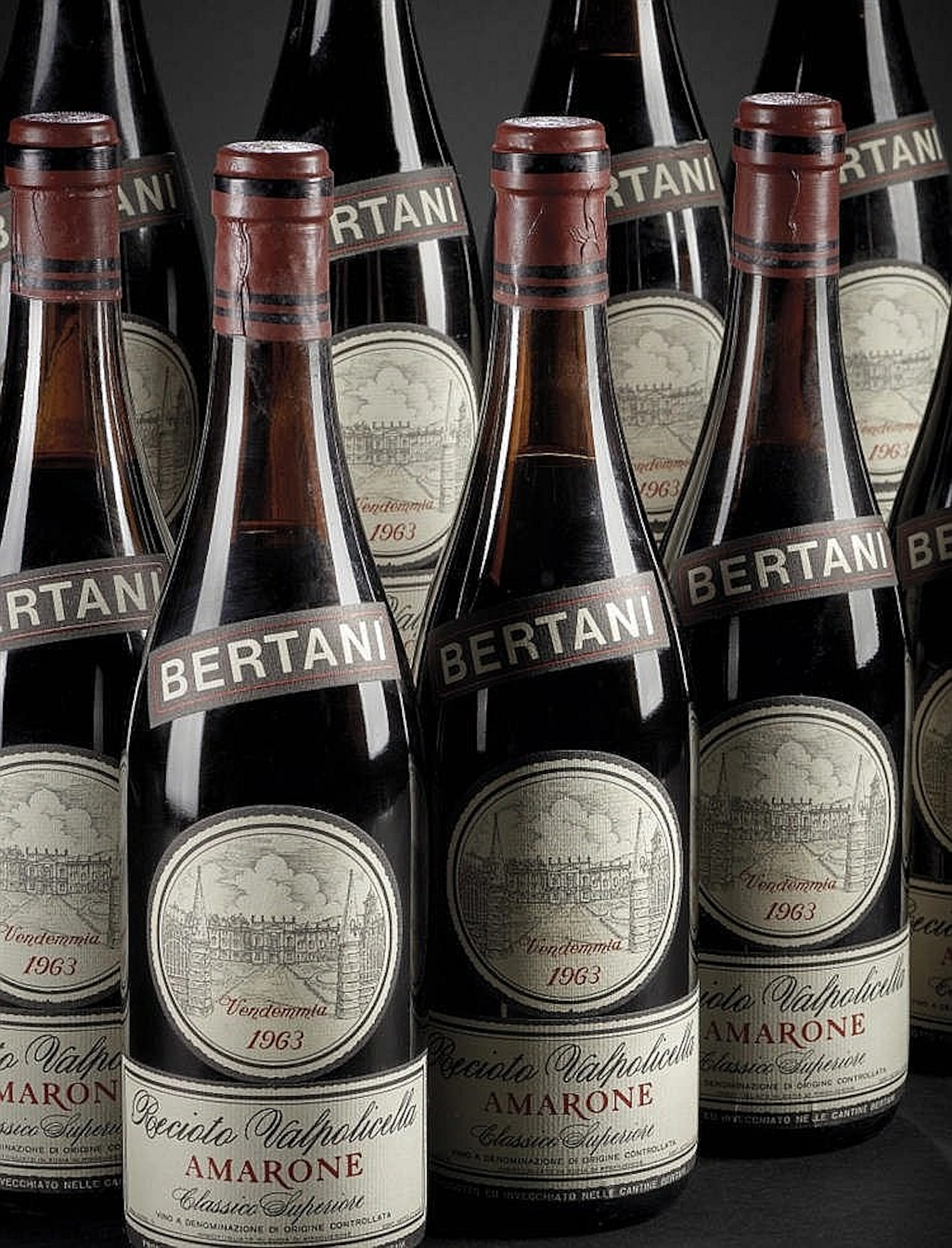 Amarone della Valpolicella Classico Superiore 1963, Bertani