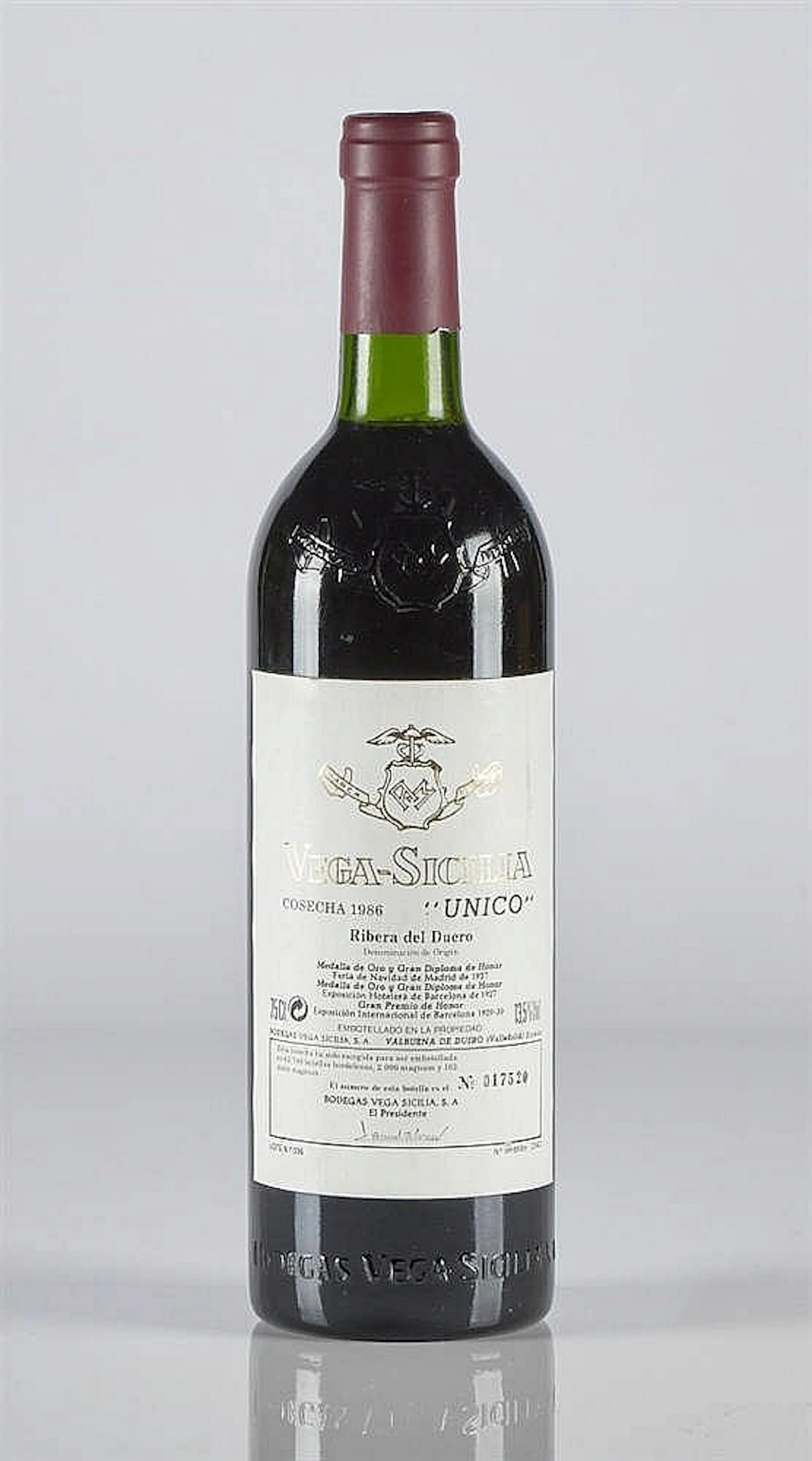 Vega Sicilia Unico 1986